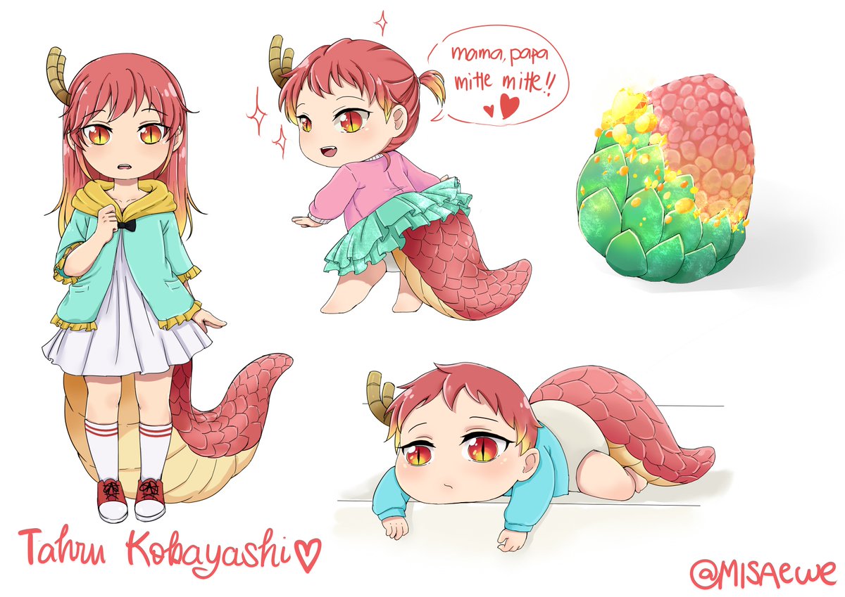Tohru x Kobayashi 💖 sciencebabies