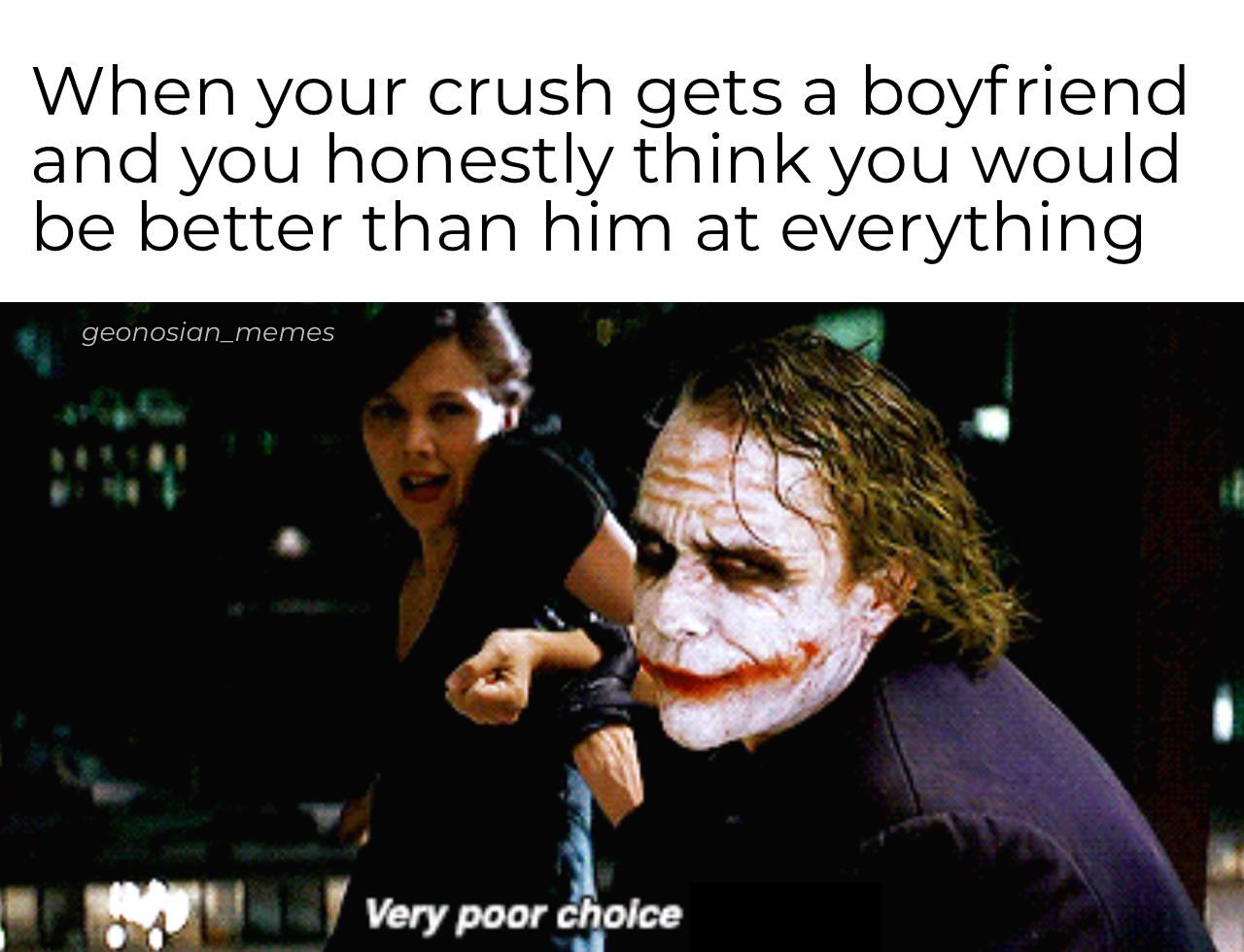 Trying not to make comparisons but It’s really hard memes