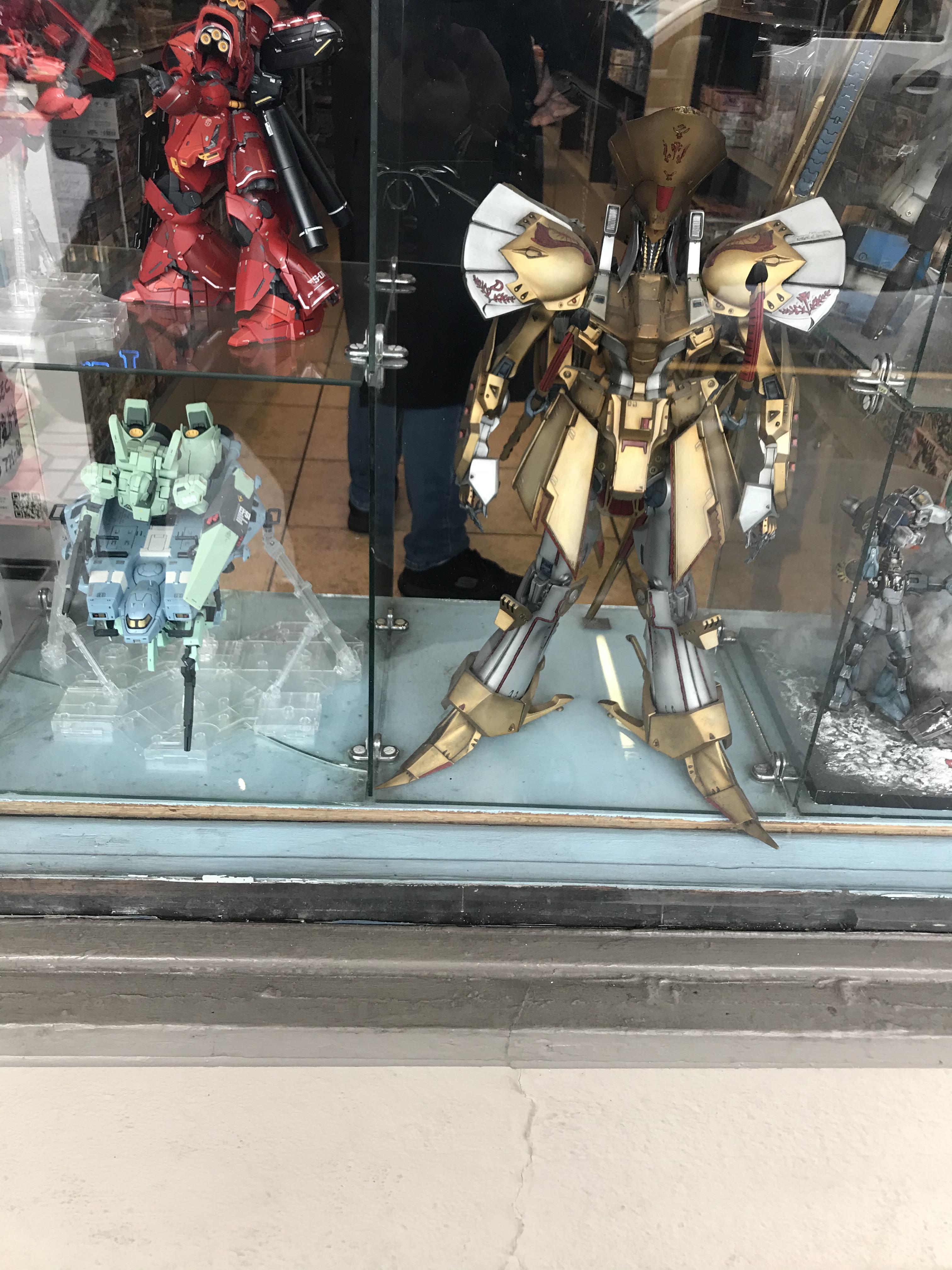 My favorite hobby store in Seattle Washington where I get my mecha