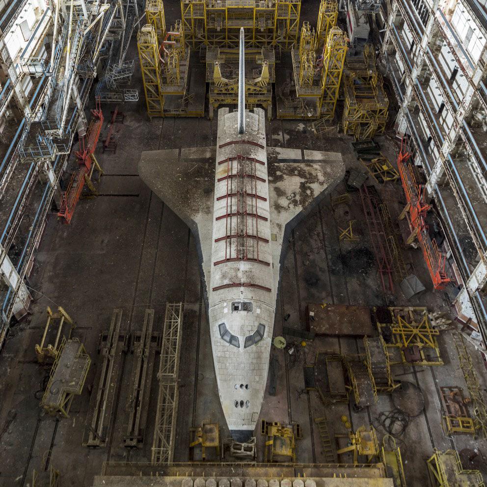 The Soviet Union's Buran Space Shuttle you can visit if you're