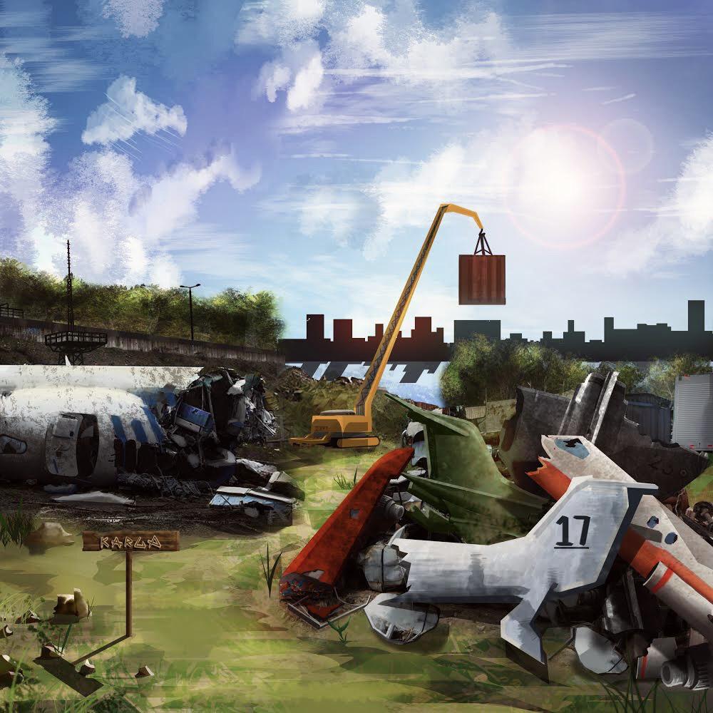 The Crow’s junkyard r/DigitalArt