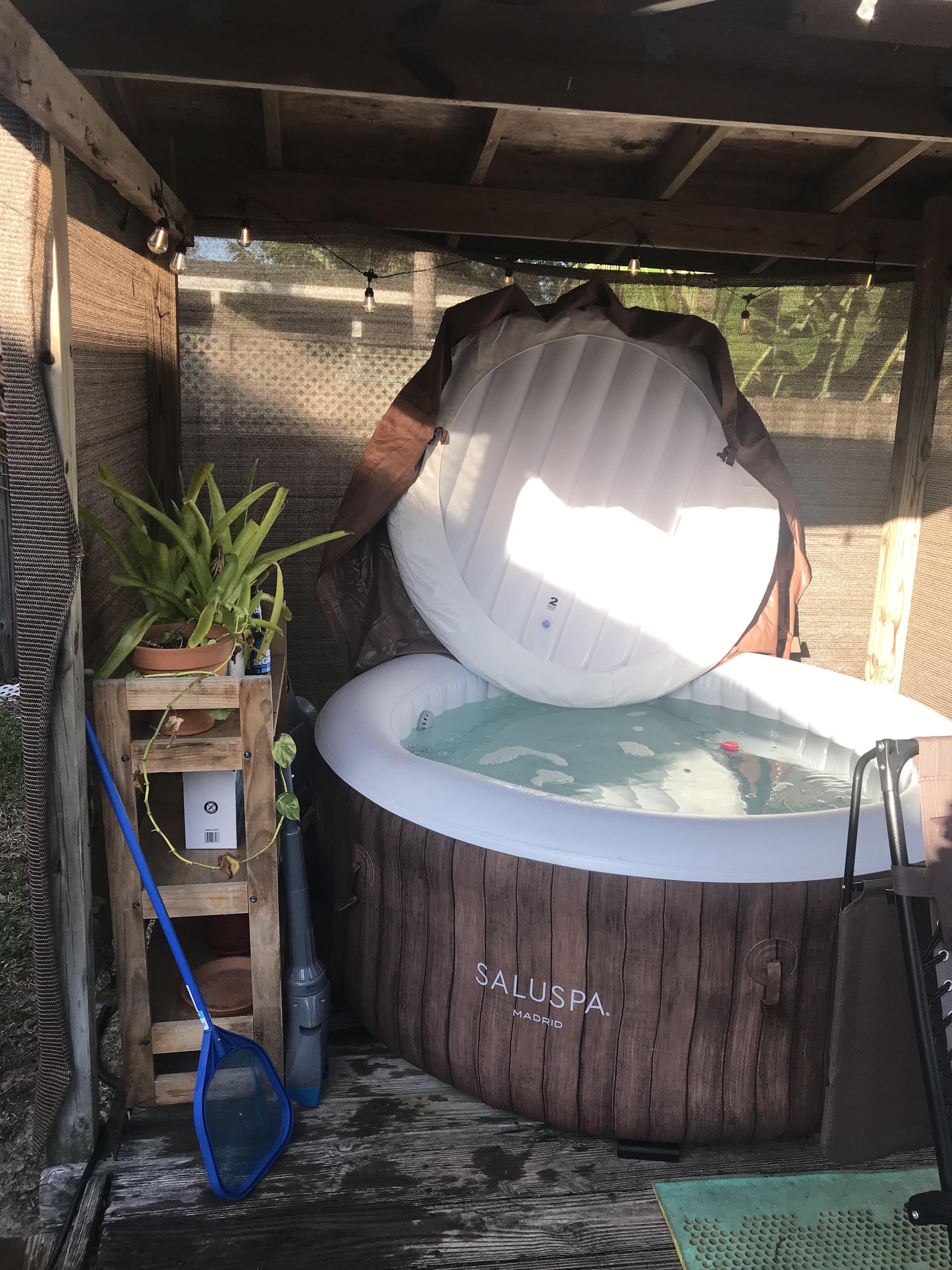 You have 1k are you buying used tub or new inflatable tub? r/hottub