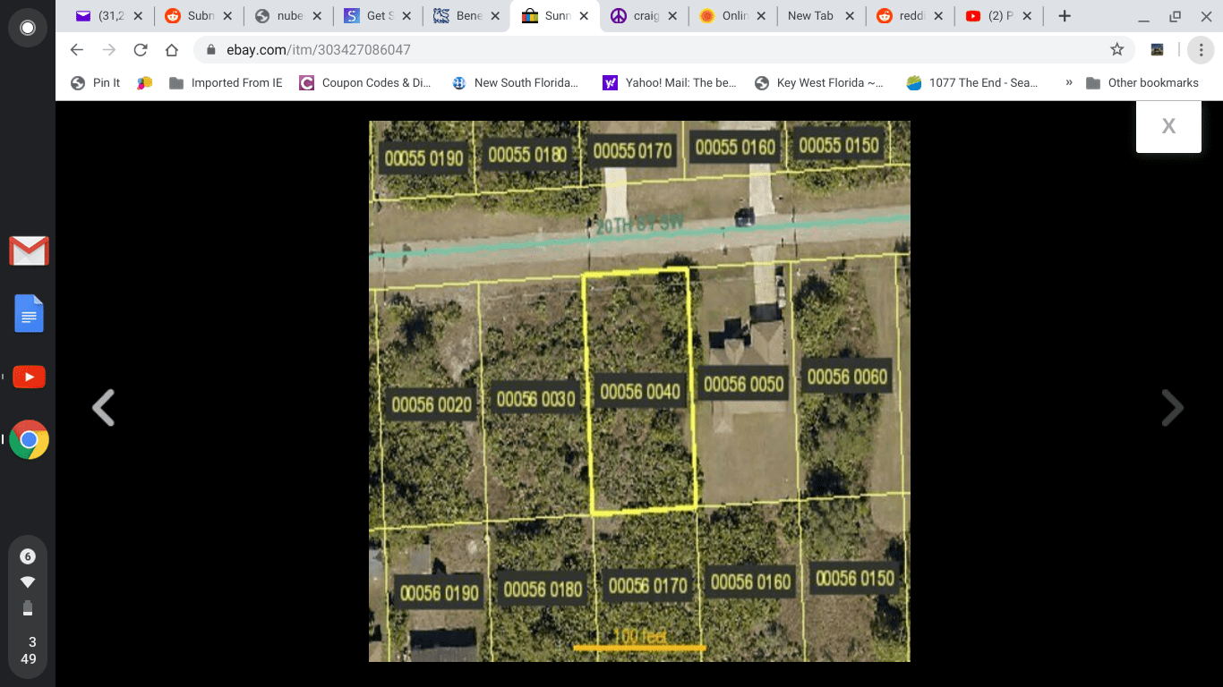 Florida Sunshine For Sale Quarter Acre Lot 12000 [Florida] [Lehigh Acres] [Sunshine State] r