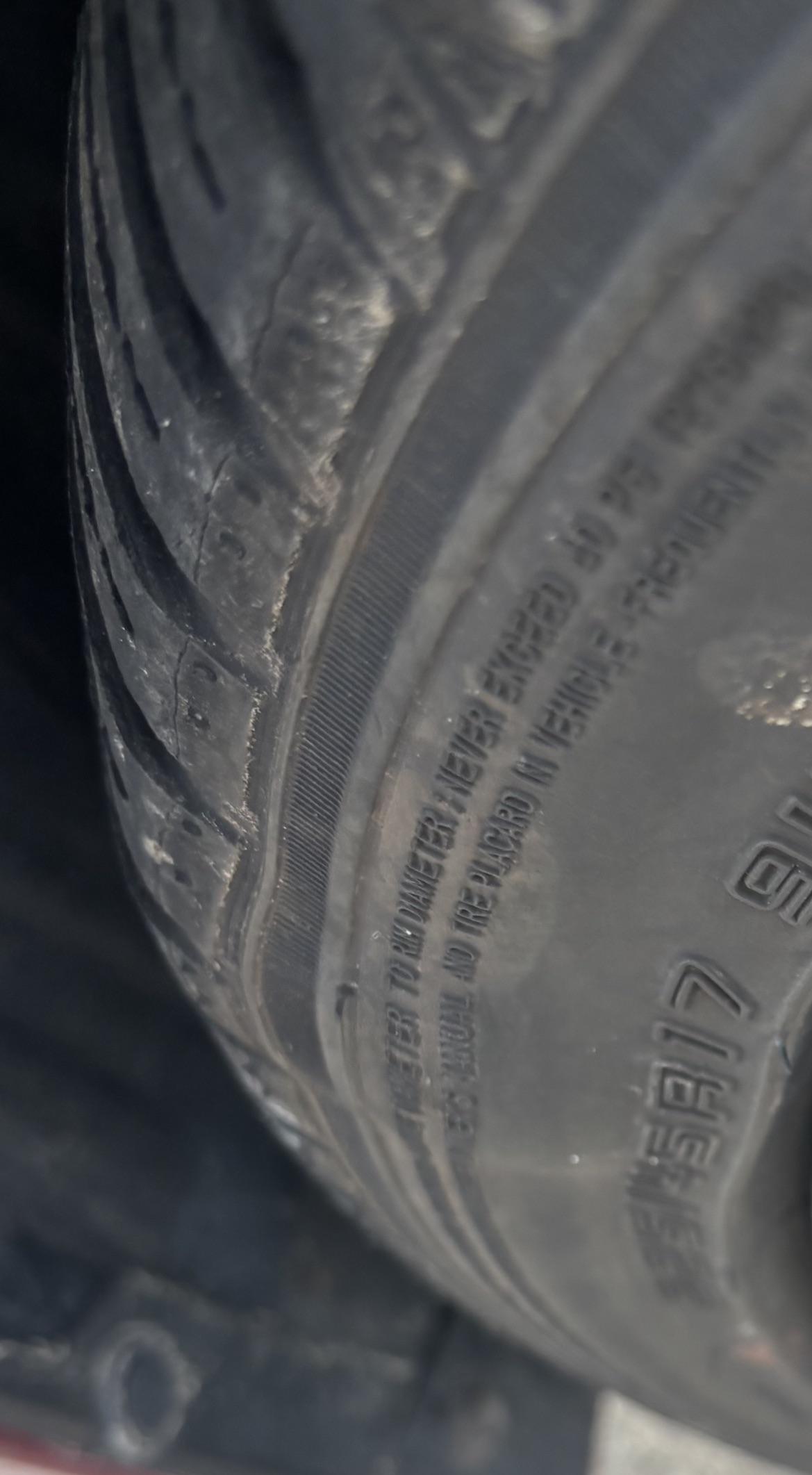 Sidewall bubble question : r/MechanicAdvice