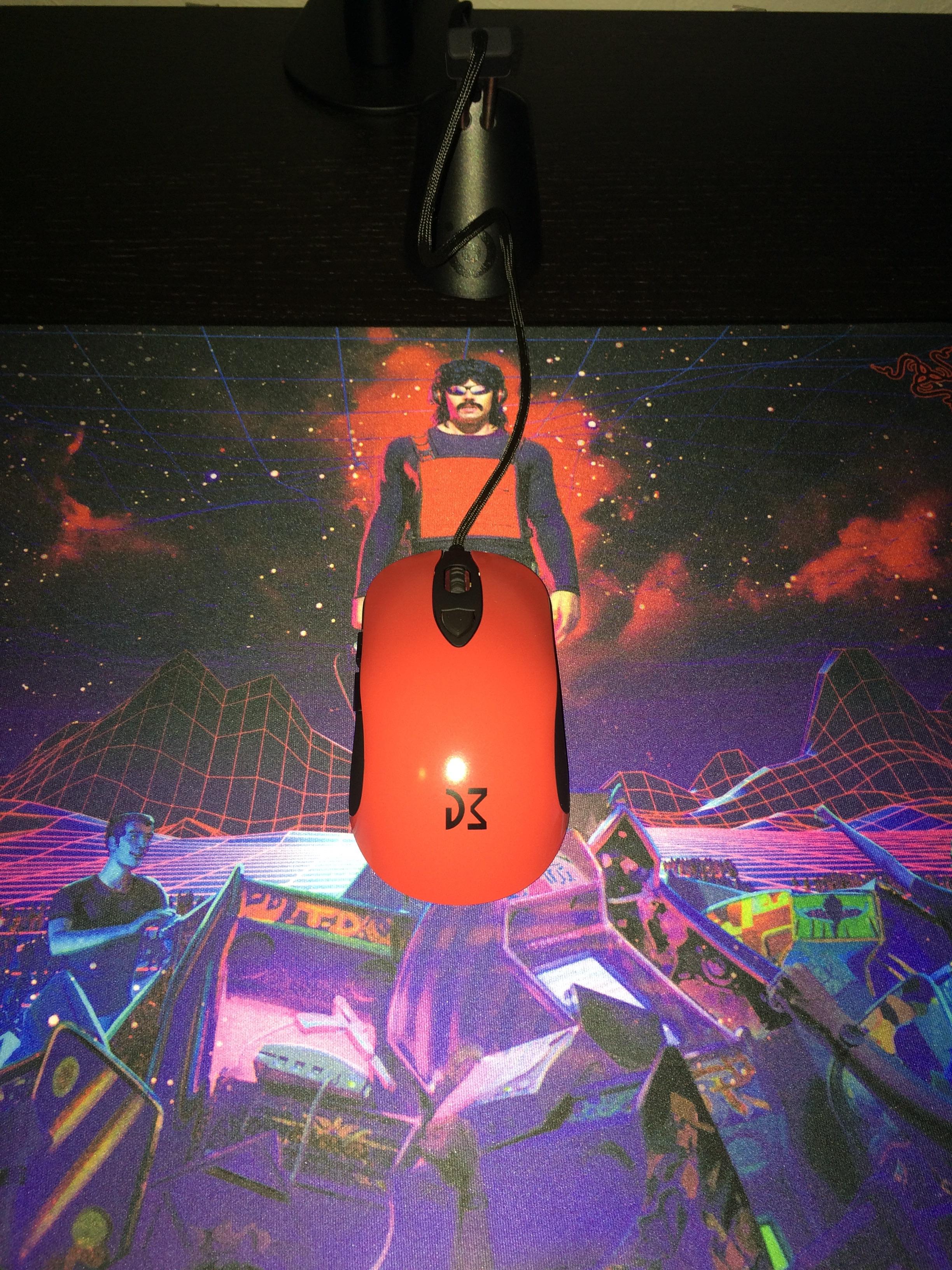 DM1 FPS Blood Red. Razer Speed Dr Disrespect Large
