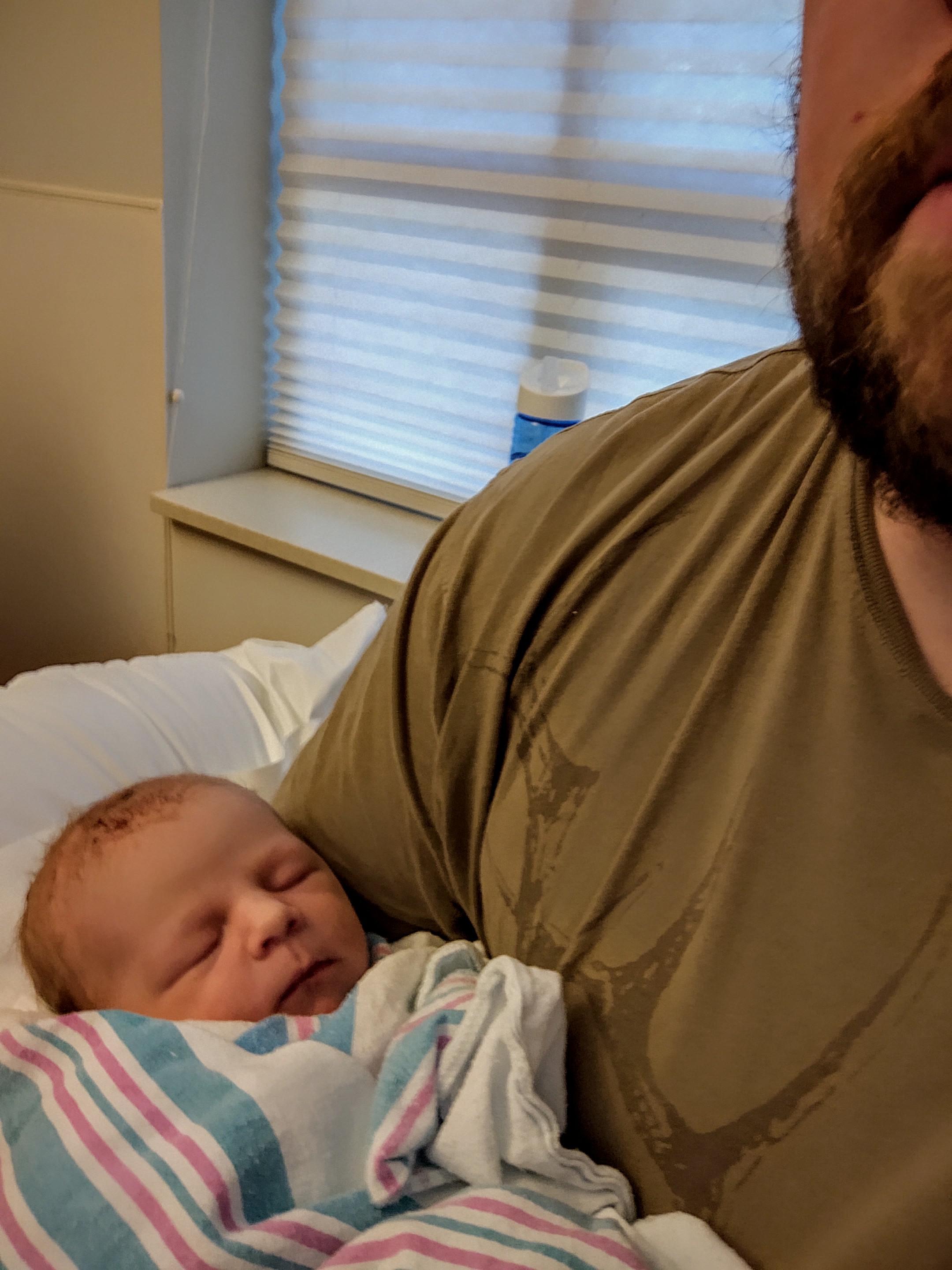 I became a dad today for the first time at 37 yrs old r/pics