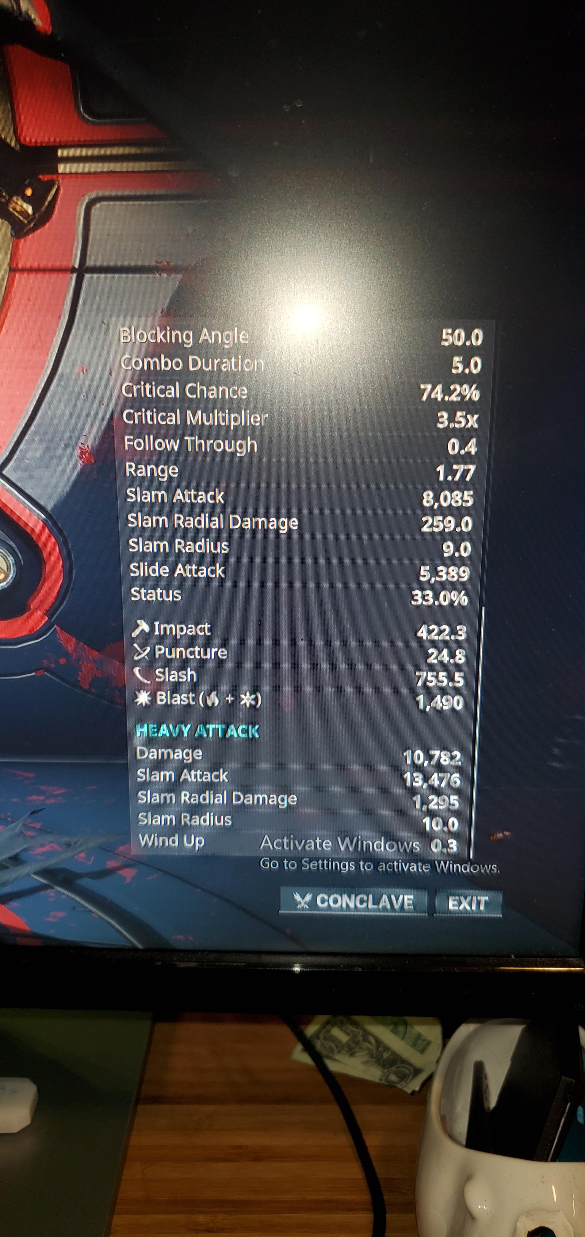 Wolf sledge build rework [5] with riven r/Warframe