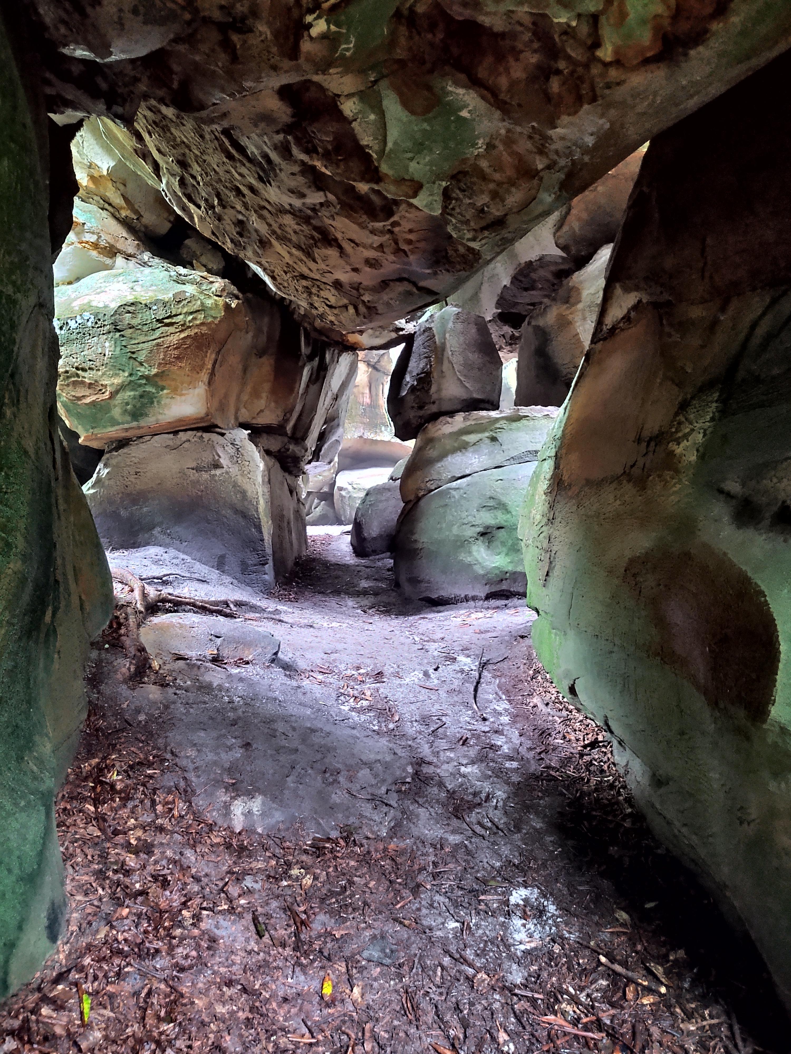 The Channels in Rosedale, VA. Natural caves made from erosion on top of