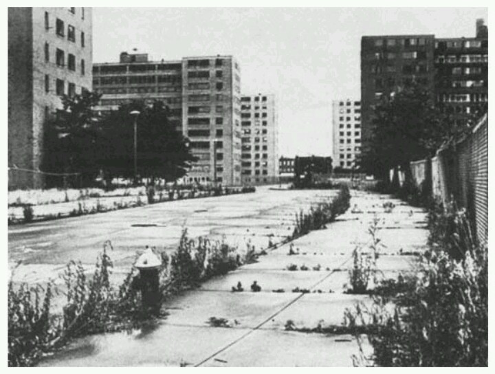 The Pruitt and Igoe Housing Project in St Louis Missouri r/UrbanHell