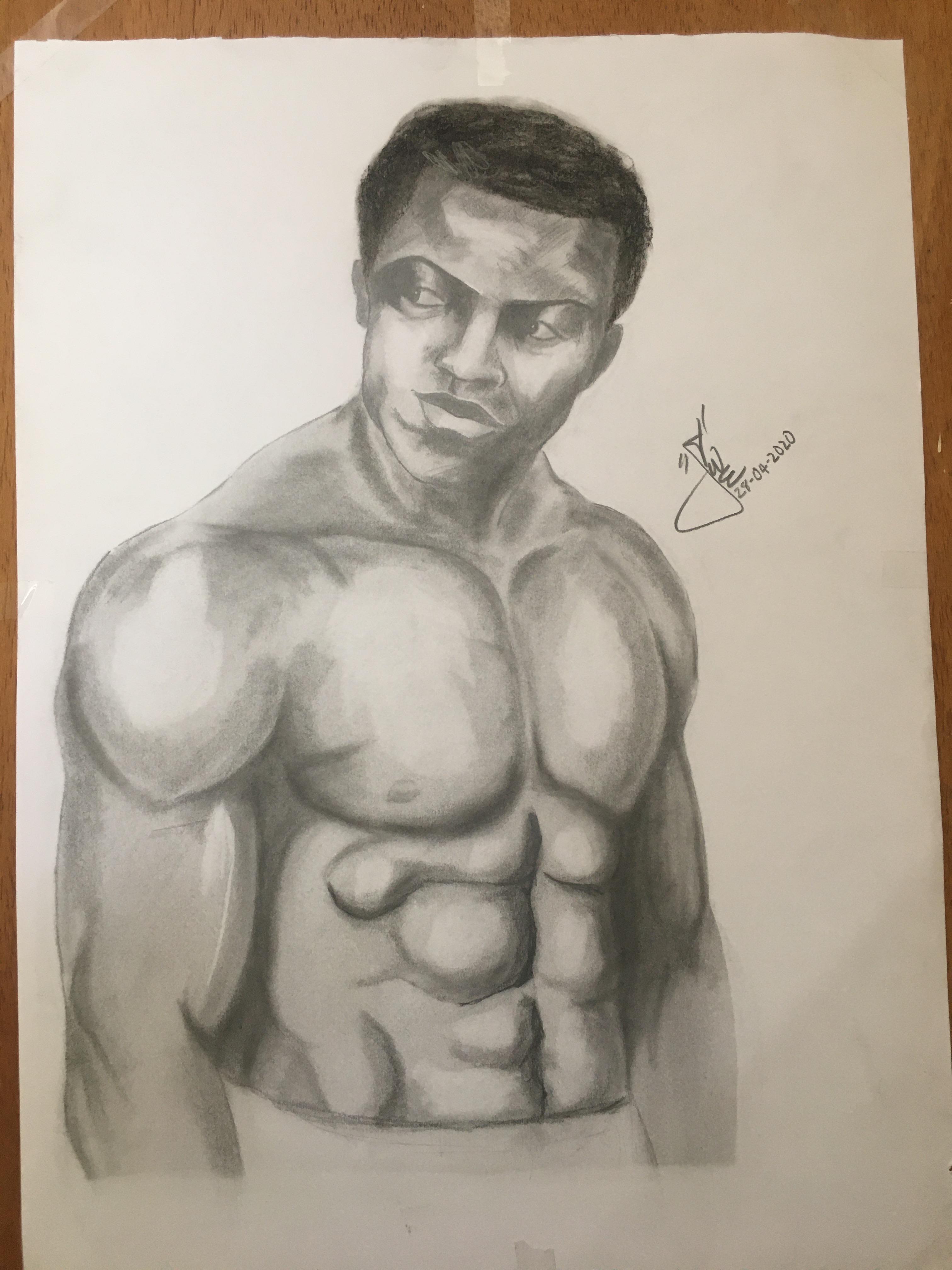 Float like a butterfly, sting like a bee.’’ r/drawing