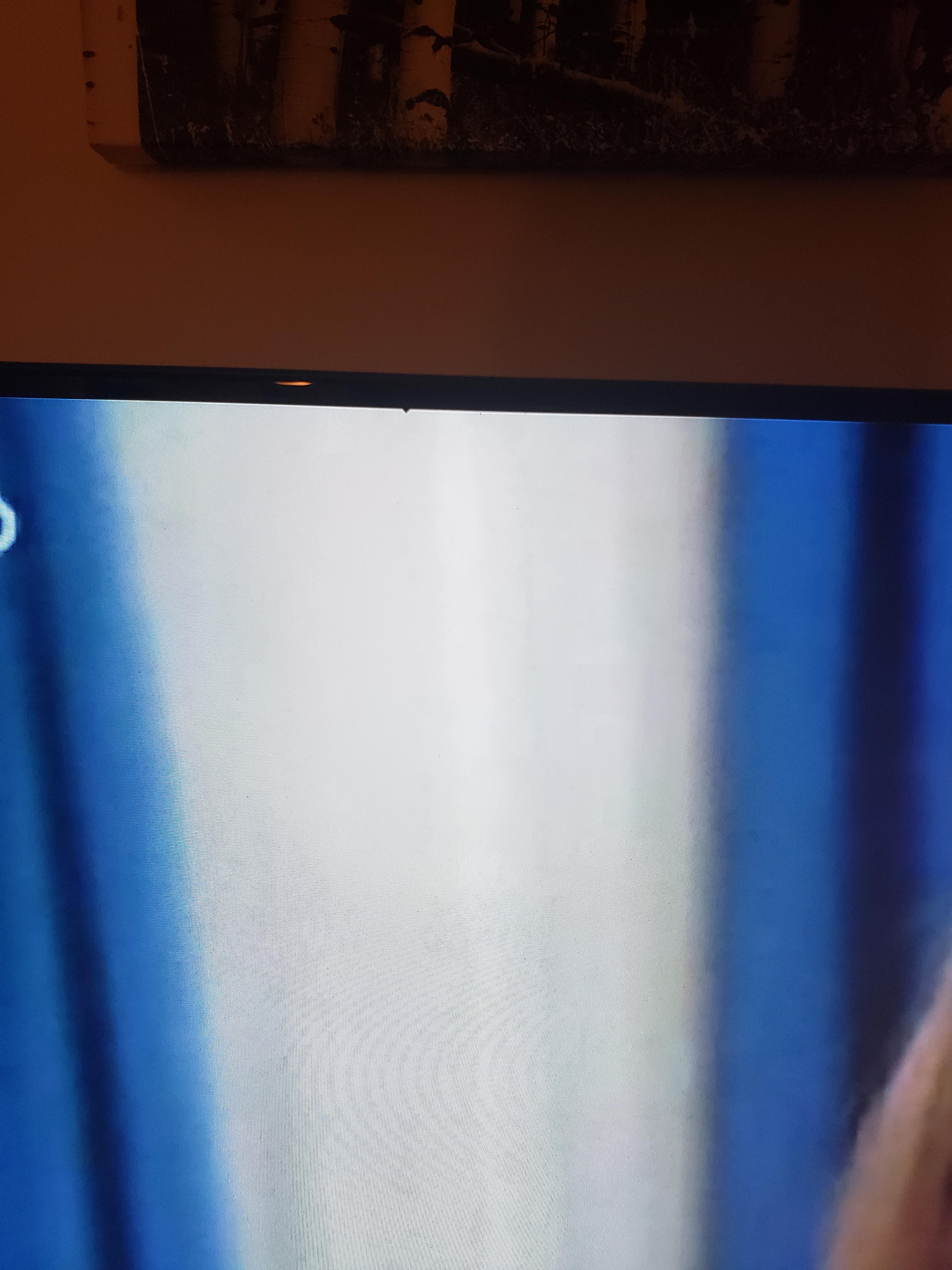 Noticed this small black spot t the top of my C8 screen any ideas what