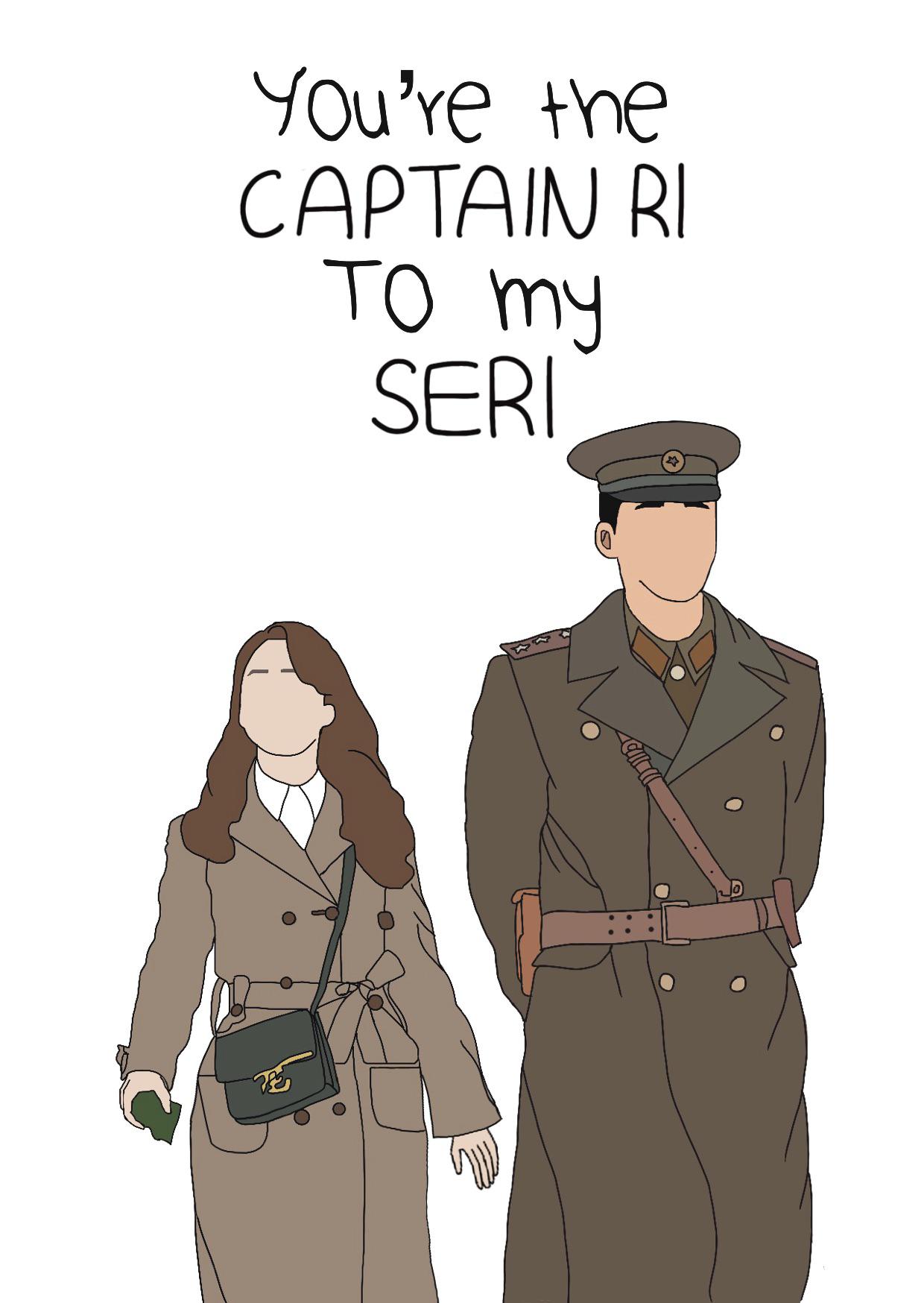[FANART] Captain Ri and Seri from Crash Landing on You r/KDRAMA