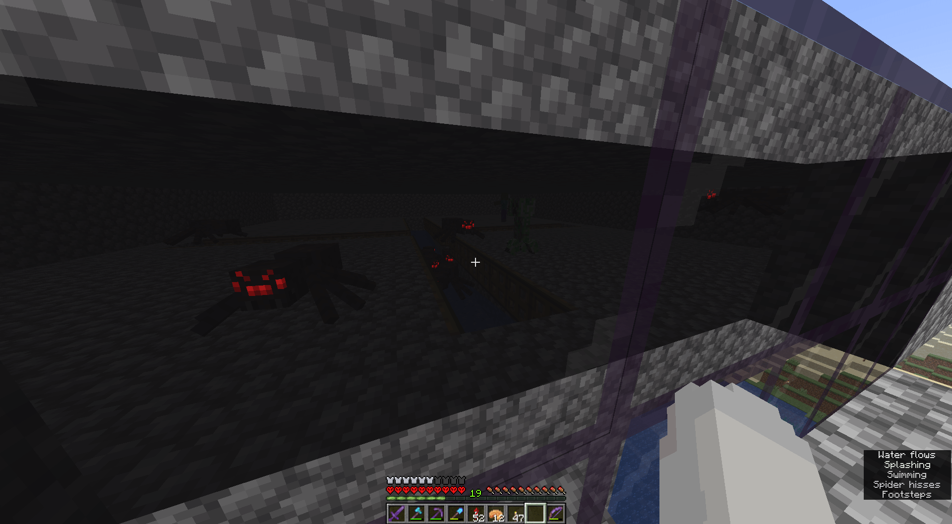 Spiders get stuck in my mob farm, any relatively simple way to fix this