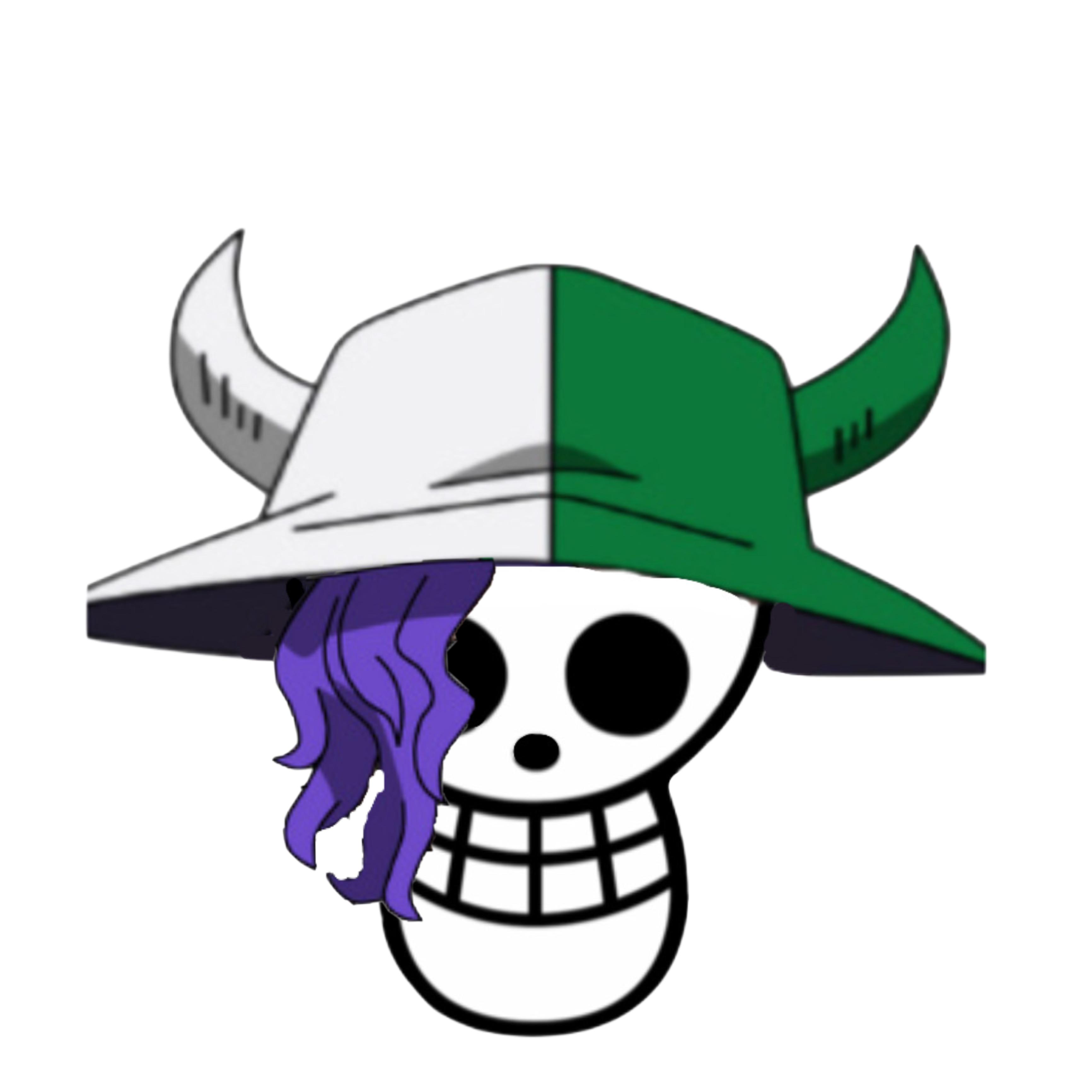 A little one piece Jolly Roger I made for page one OnePiece