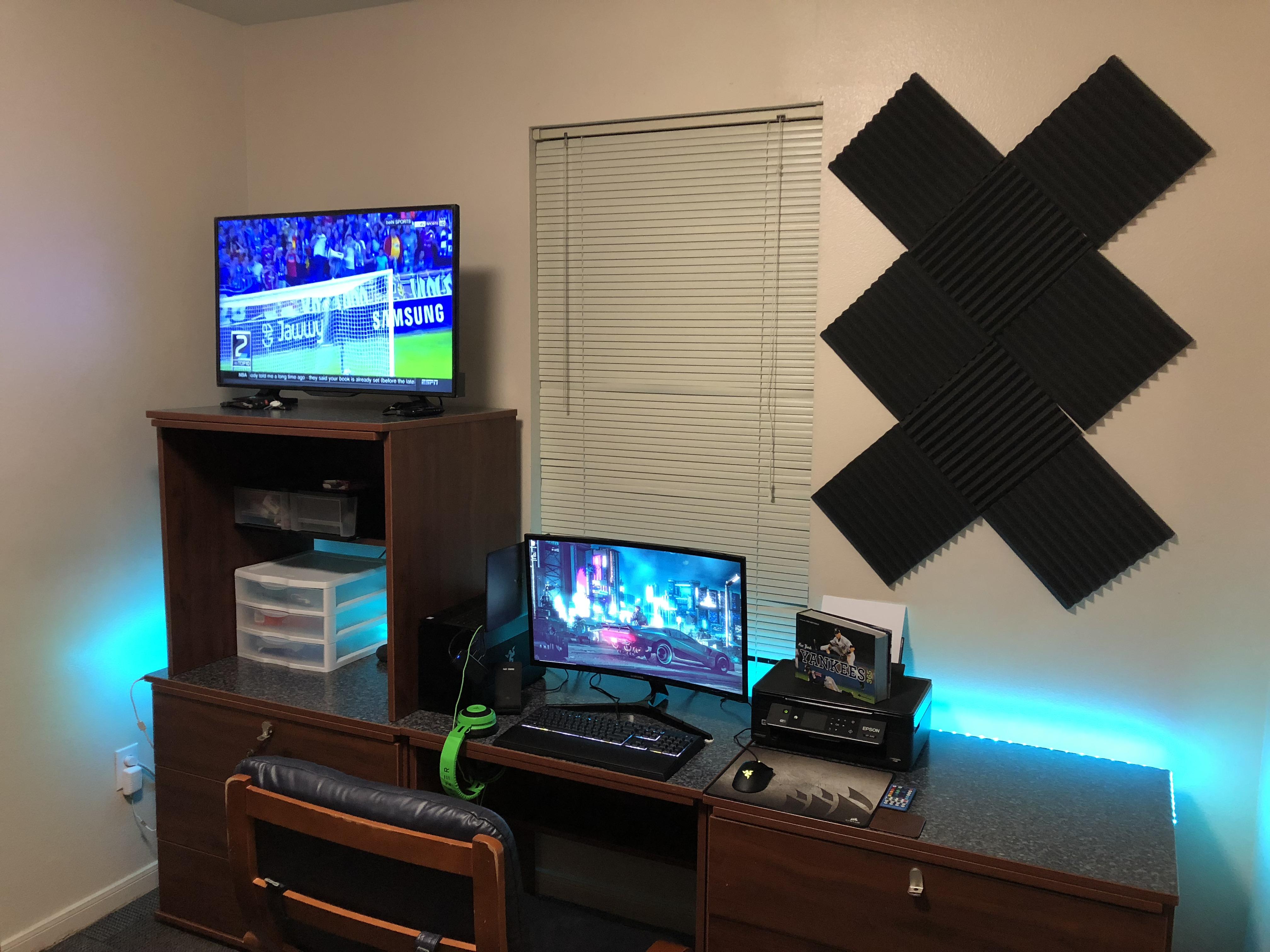 College battle top setup! 2017 razer blade stealth, powered by a razer