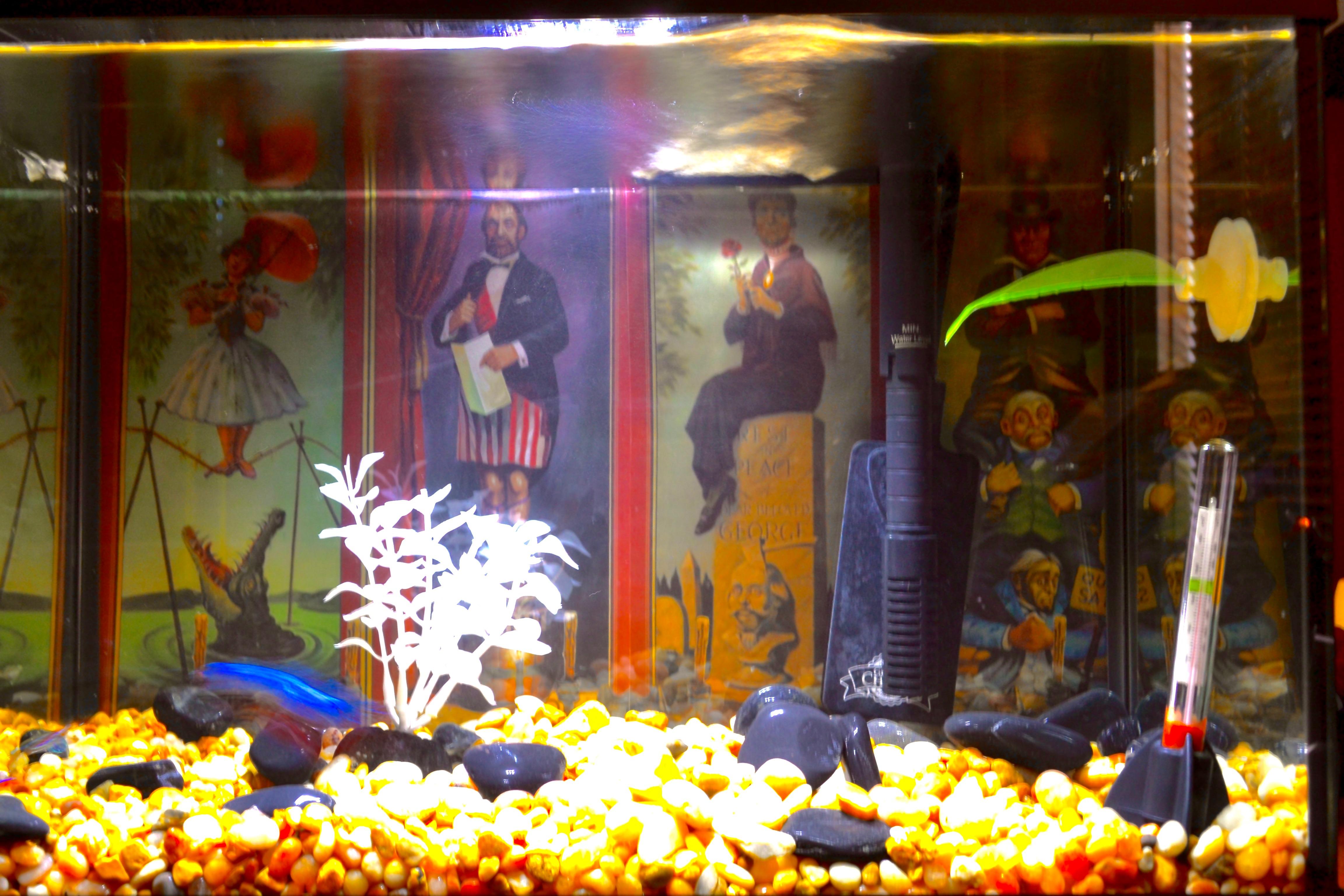 Foolish Fish... to the Haunted Aquarium... r/Disneyland