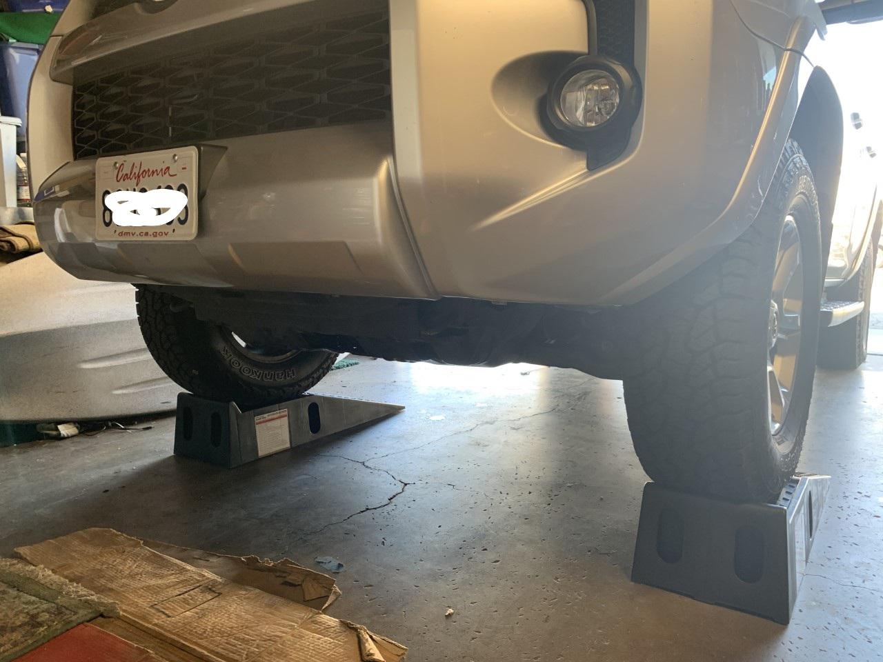 Harbor Freight Plastic Ramps r/4Runner