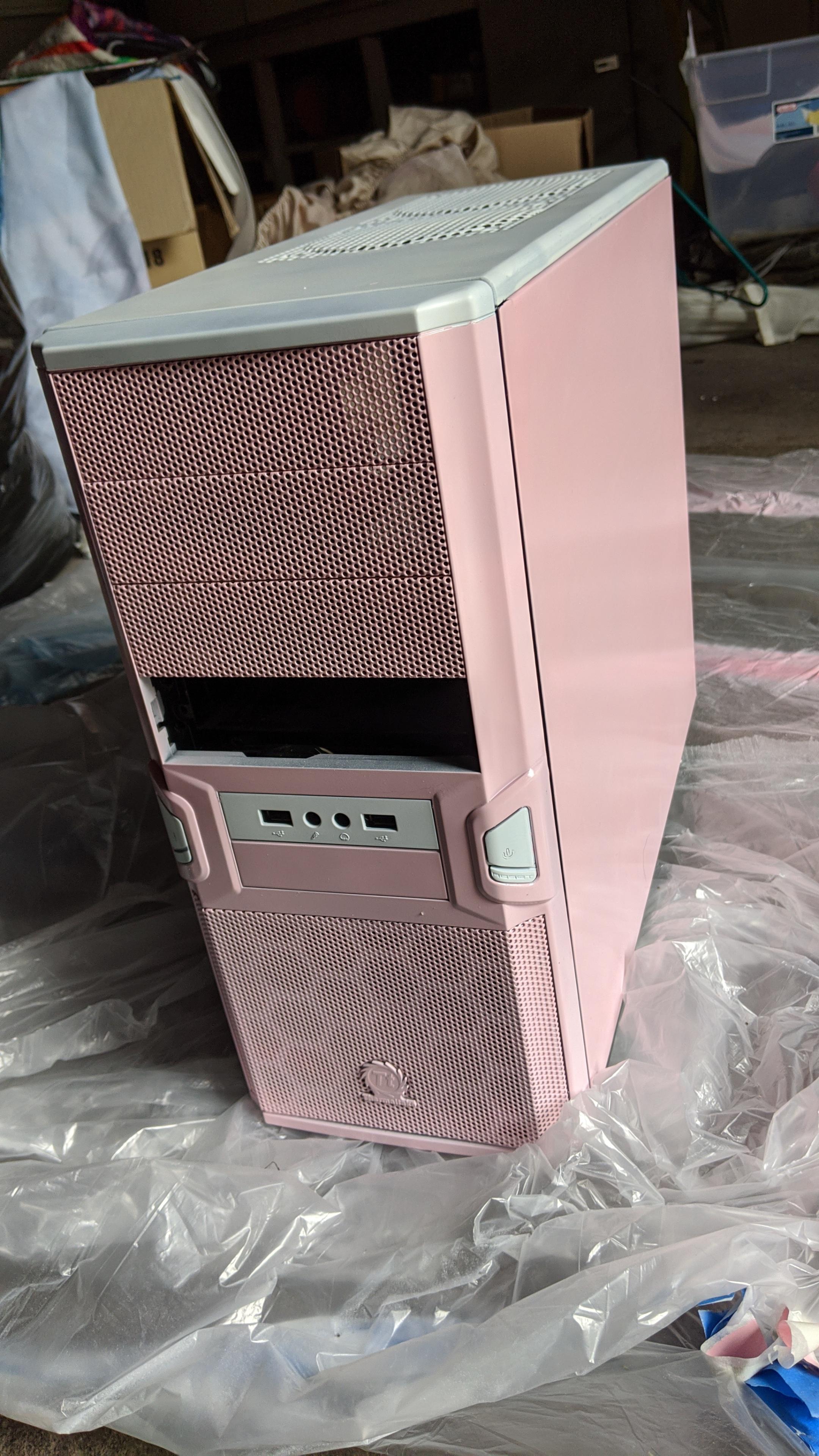 I recently painted my PC case! Pretty happy with it r/GirlGamers