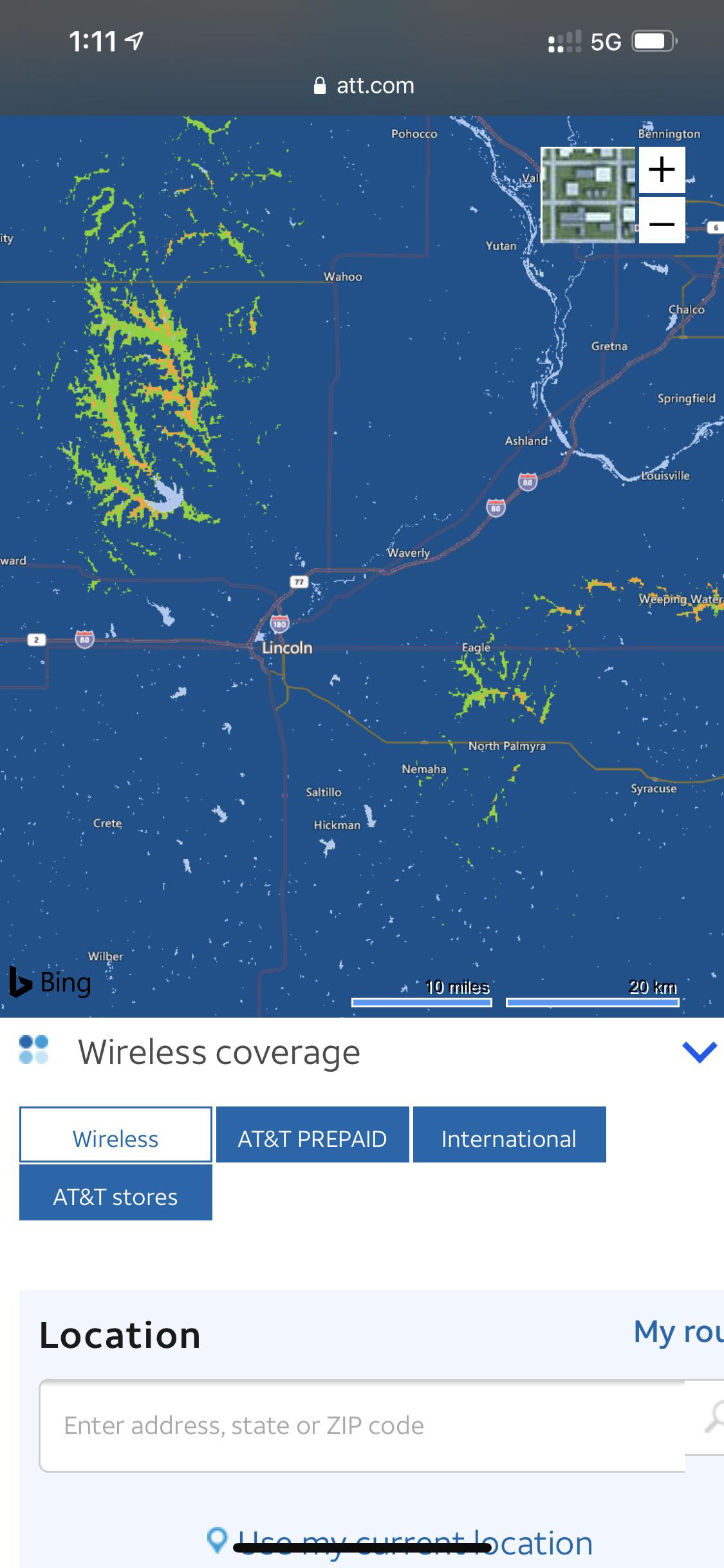 Starting to pickup patches of 5G in Lincoln, NE there’s no 5G on the