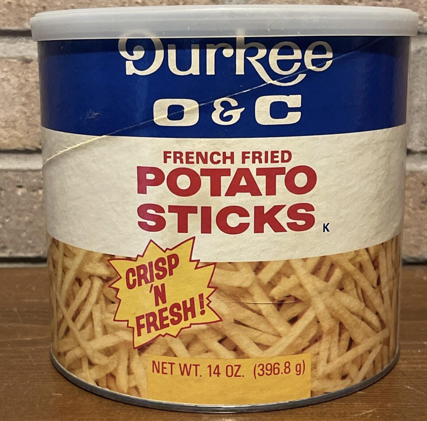 Durkee Potato Sticks, salty, greasy goodness in a can. r/nostalgia