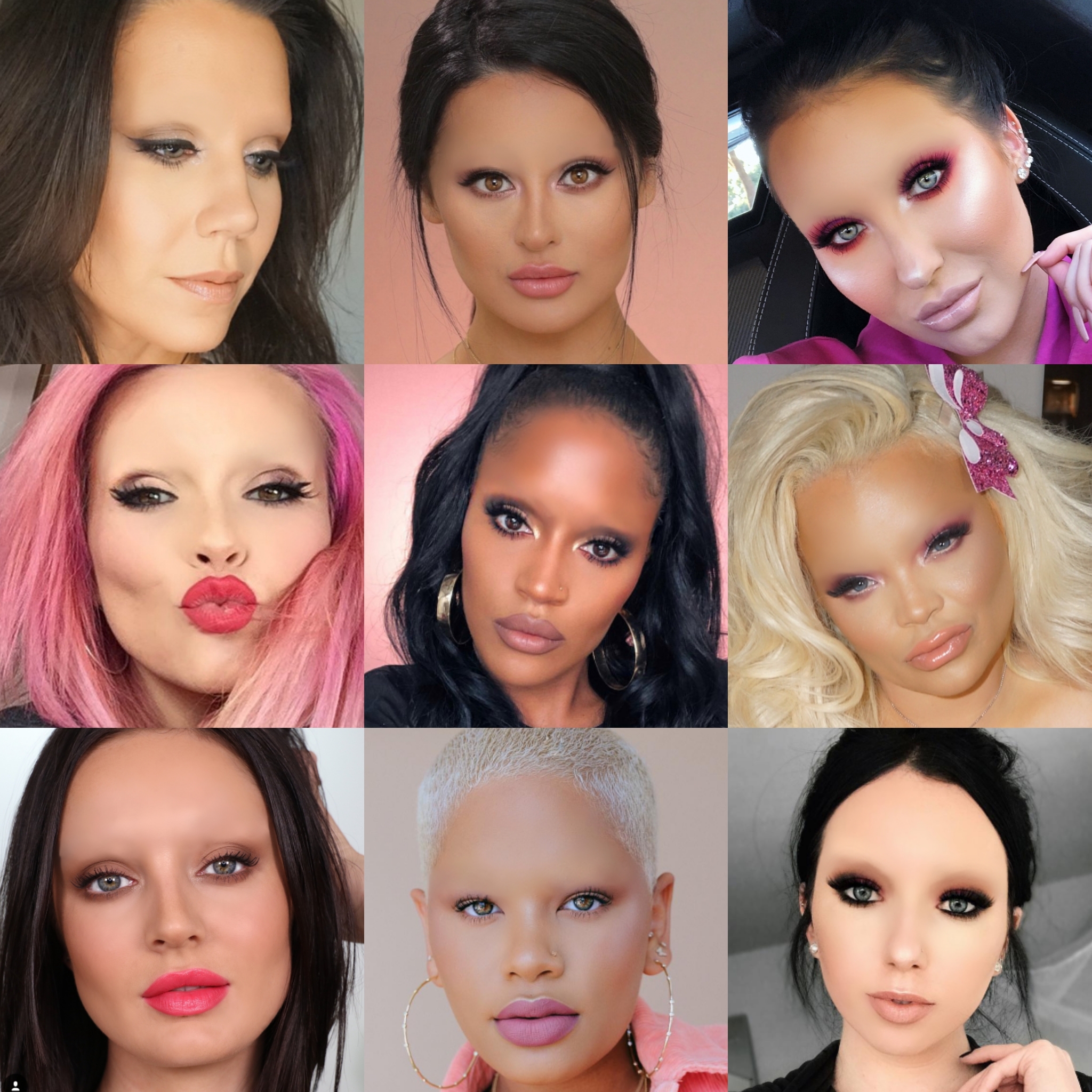 Youtubers without eyebrows 😂 r/bgchatmemes