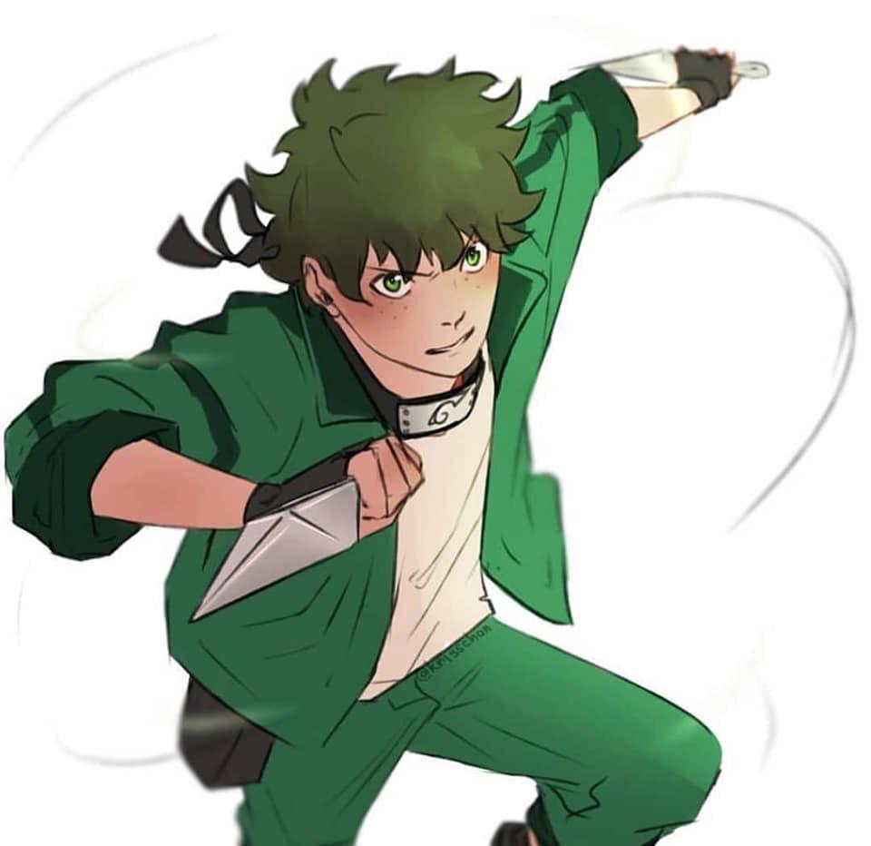 Green Naruto, is that you? Hahaha r/ChurchOfMidoriya