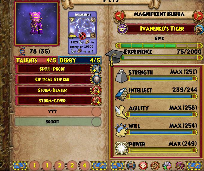 Good storm pet? Suggestions? r/Wizard101