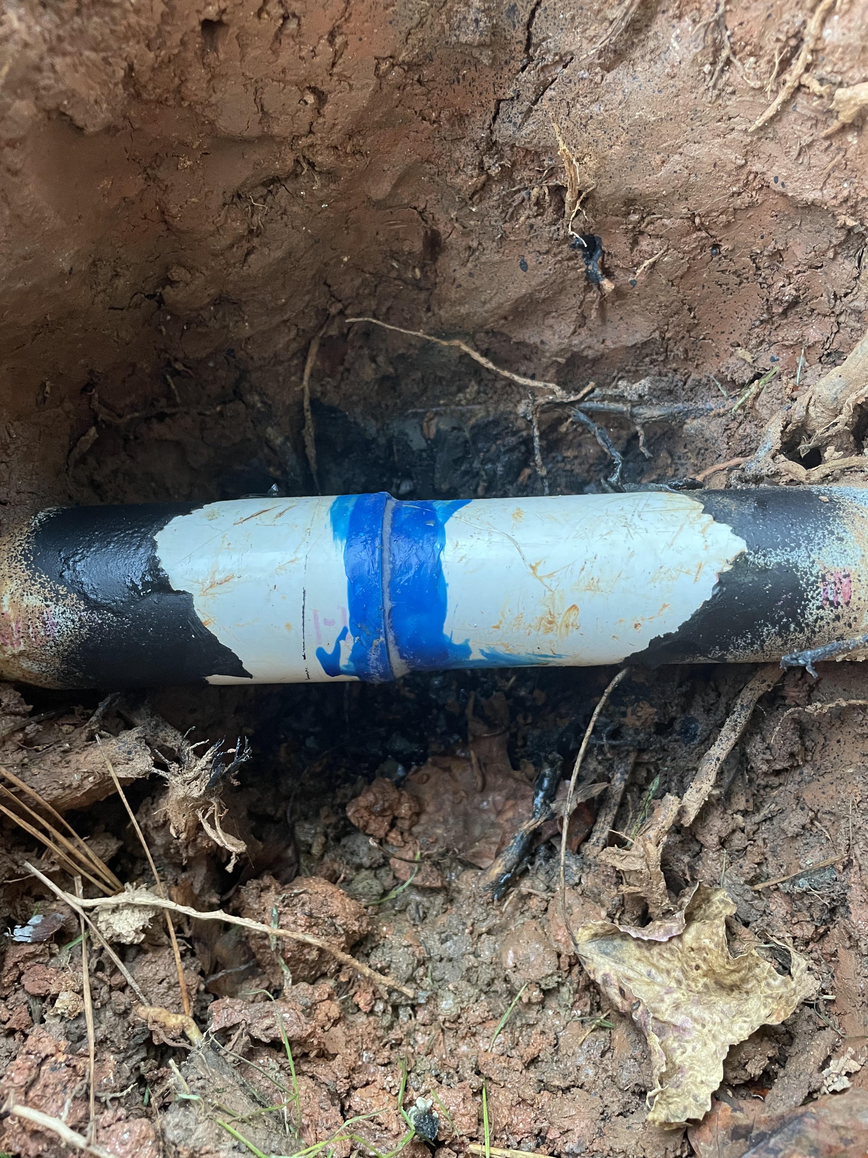 How to fix joint leak without replacing PVC? : Irrigation