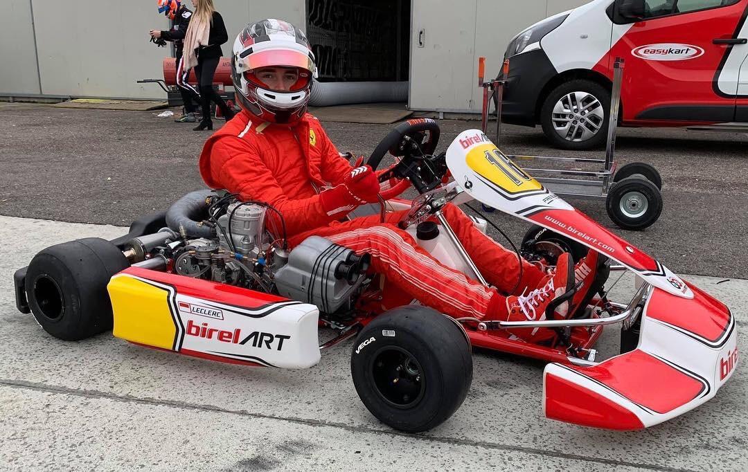 Les Points Douloureux De "Leclerc Cart" Charles Leclerc karting today formula1