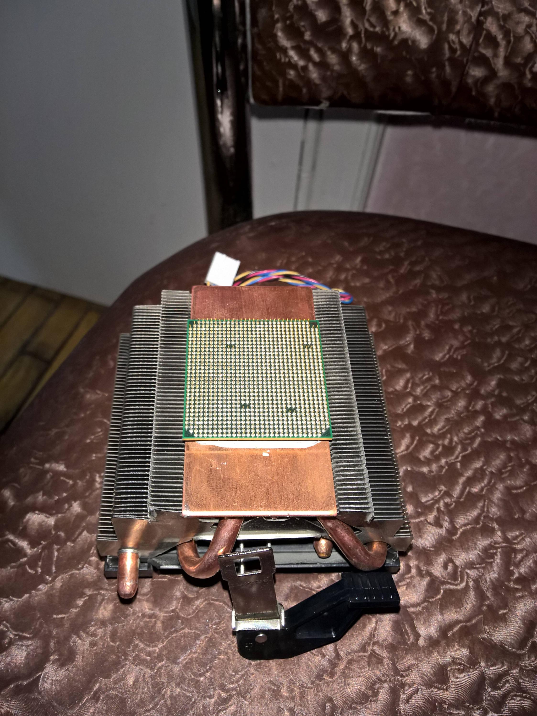 This poor lad got his CPU stuck on his Heatsink r/pcmasterrace