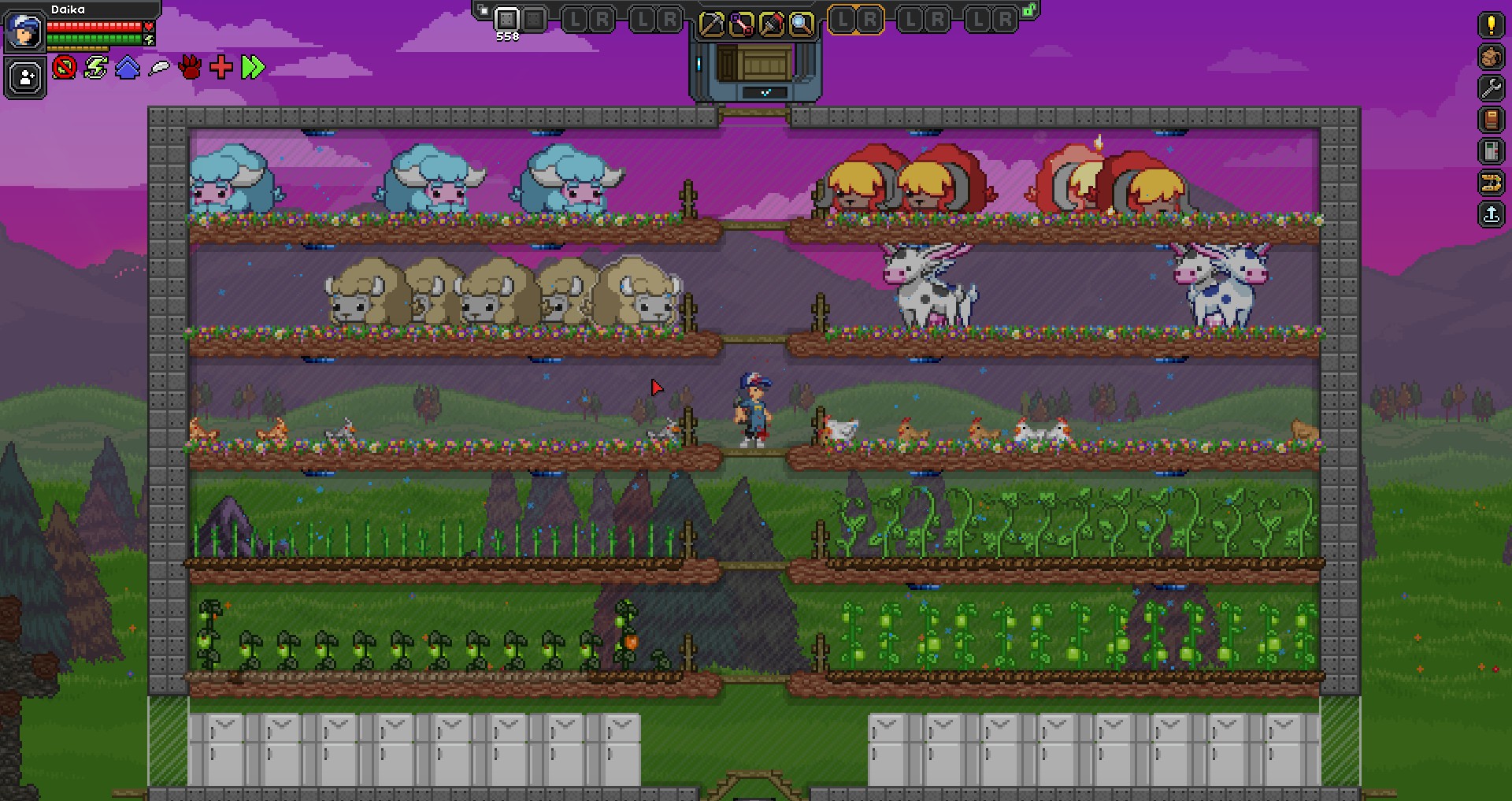 Starbound Farm