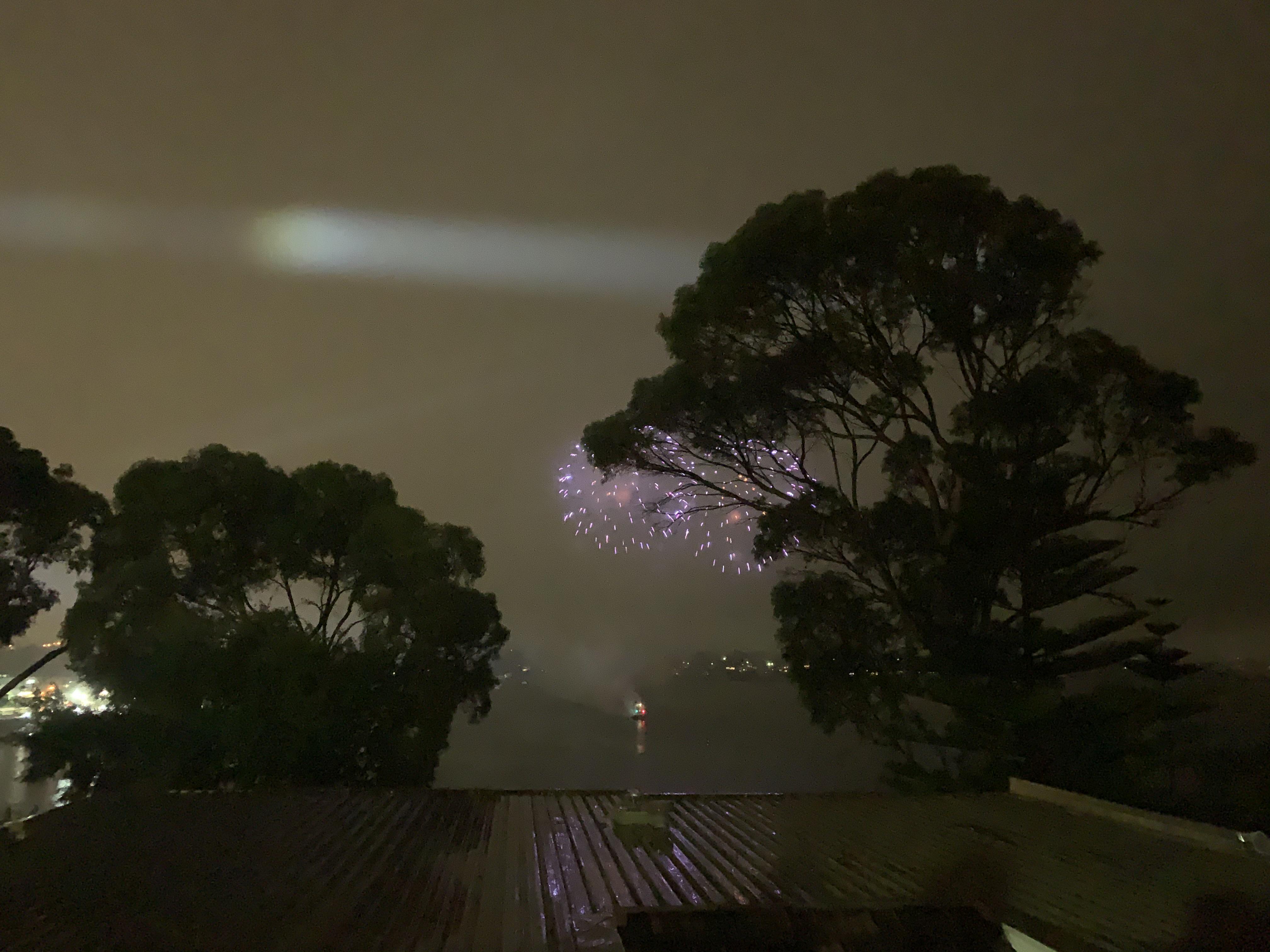 Private fireworks show Claremont. We got lucky with the view r/perth