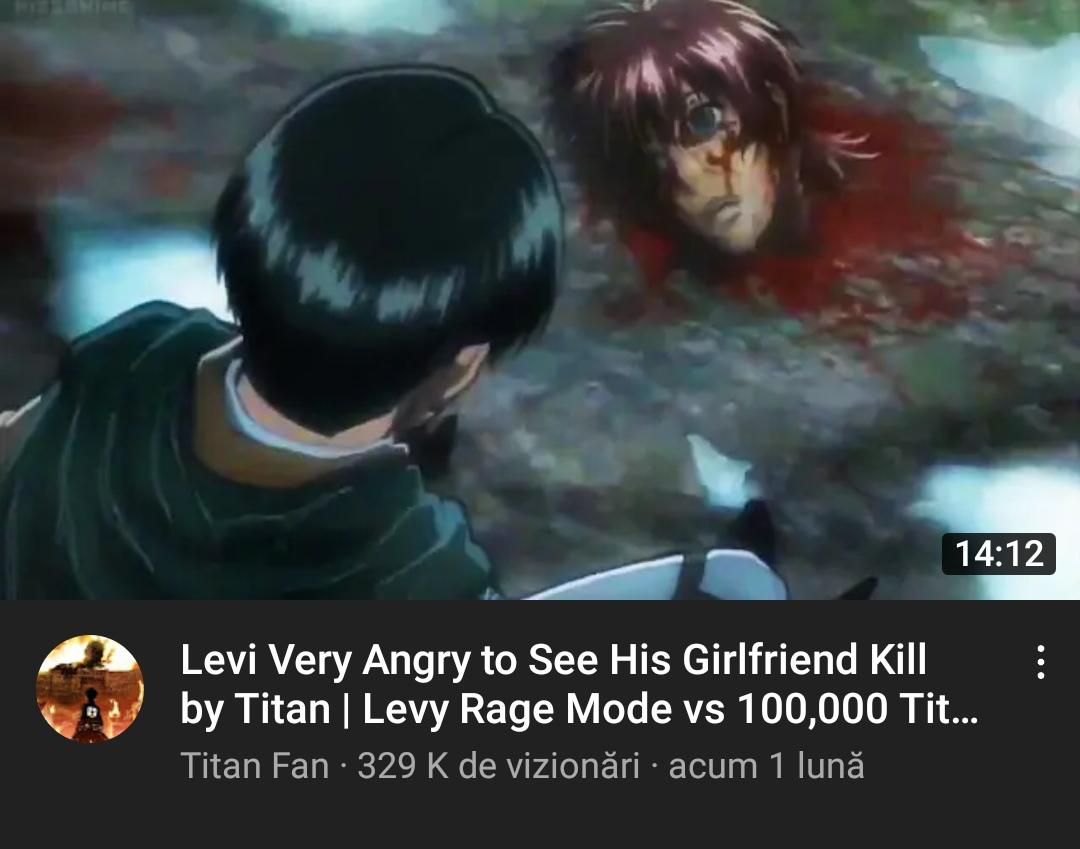 The walls were built to protect the titans from Levi, but the titans