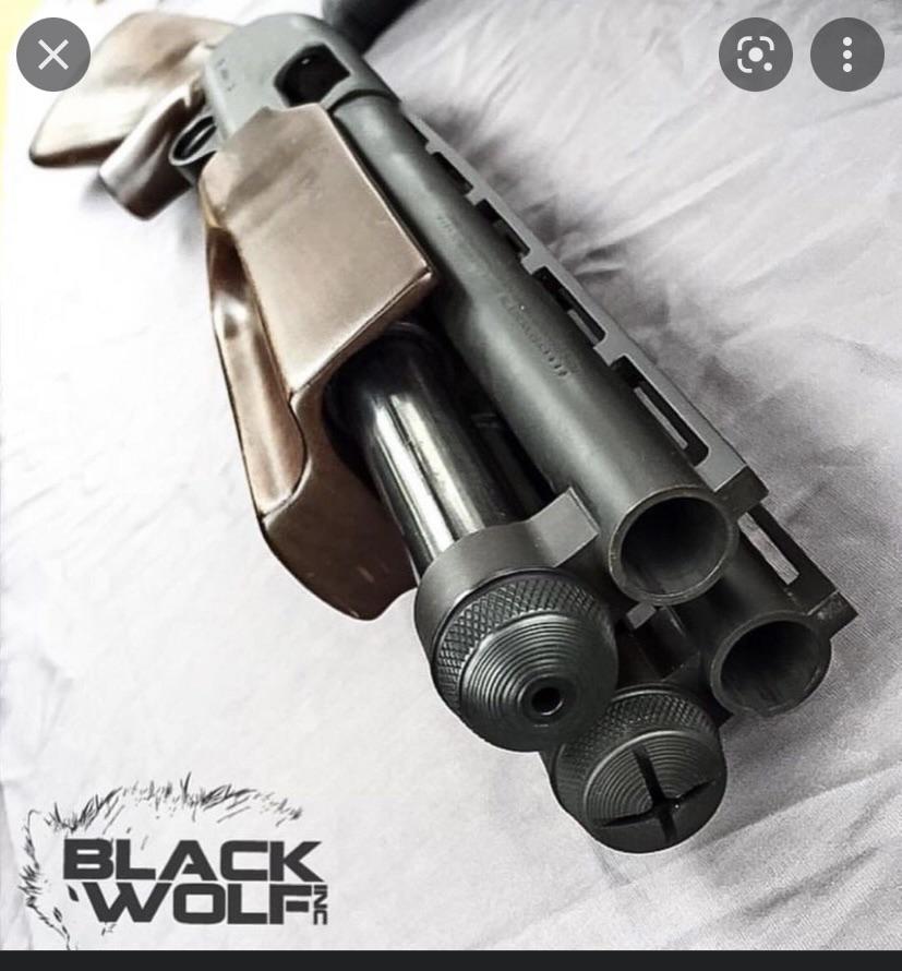 Plez Anton double barrel pump shotgun r/H3VR