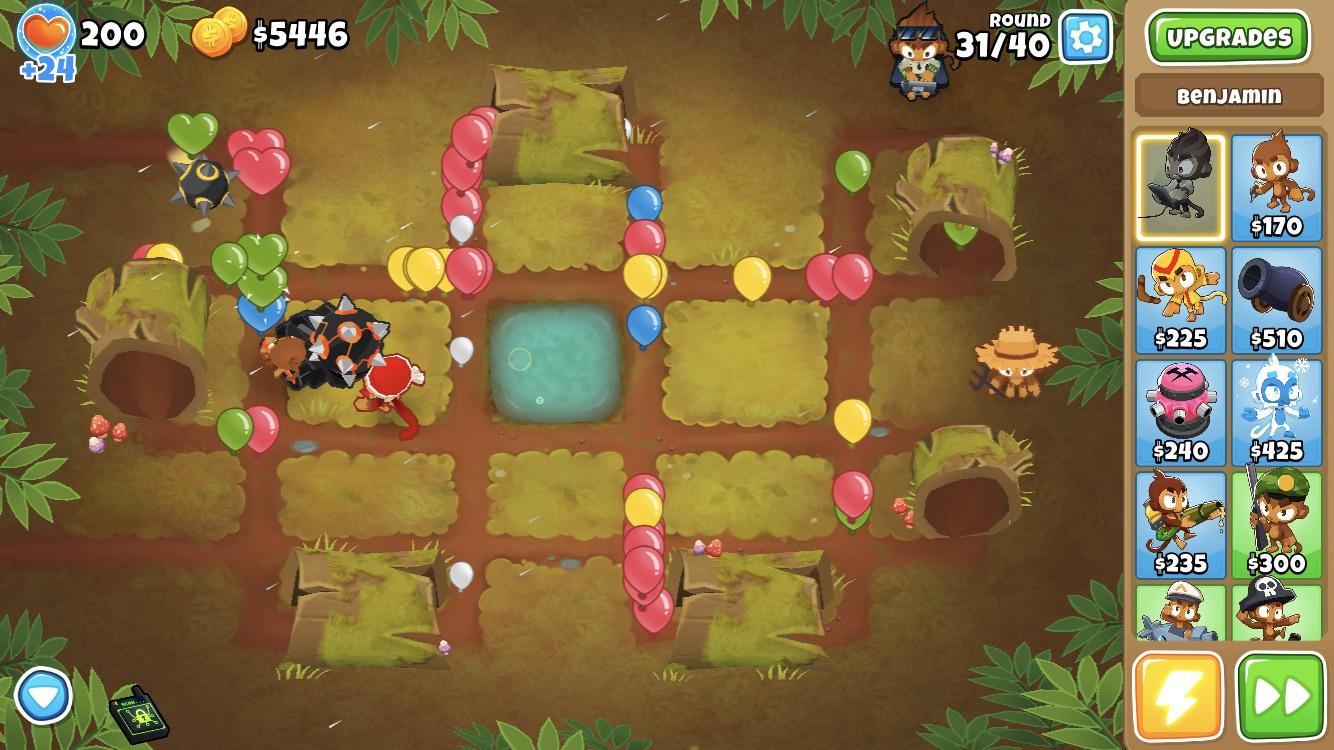 Ultra Juggernaut by round 31 on easy (I probably could have gotten it