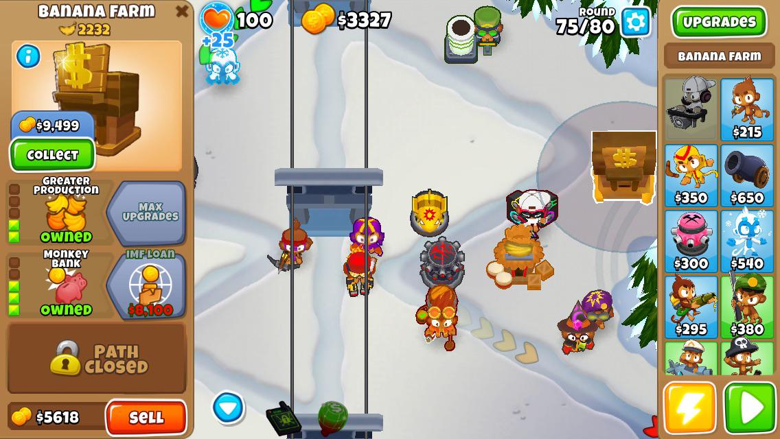 Got a Bank with 1 off full capacity before the round started. It was