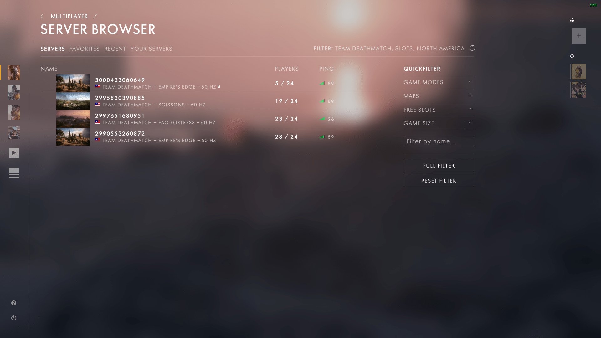 [BF1] Are the server names normal? They always appear like