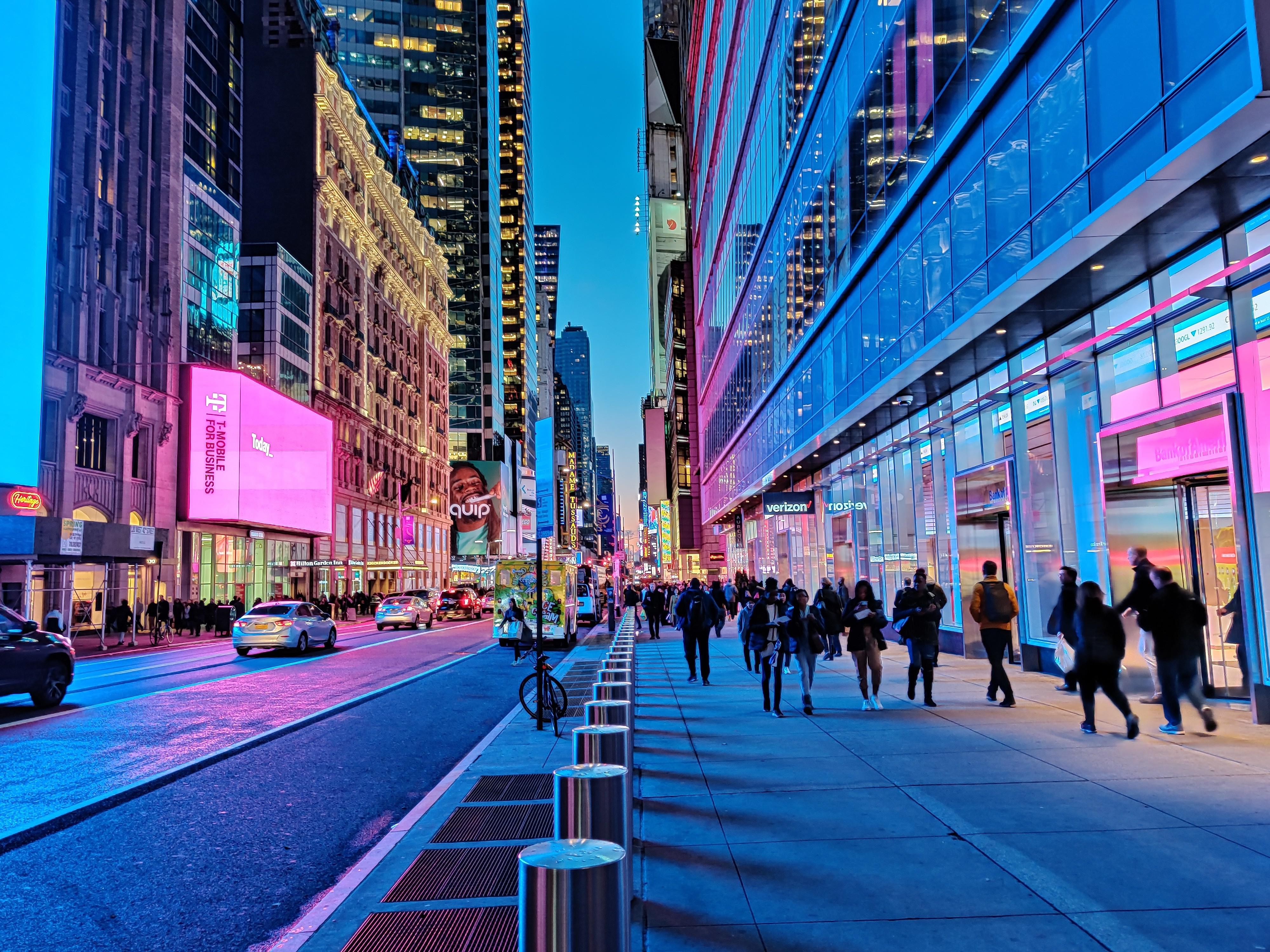 NYC Times Square at night r/CityPorn