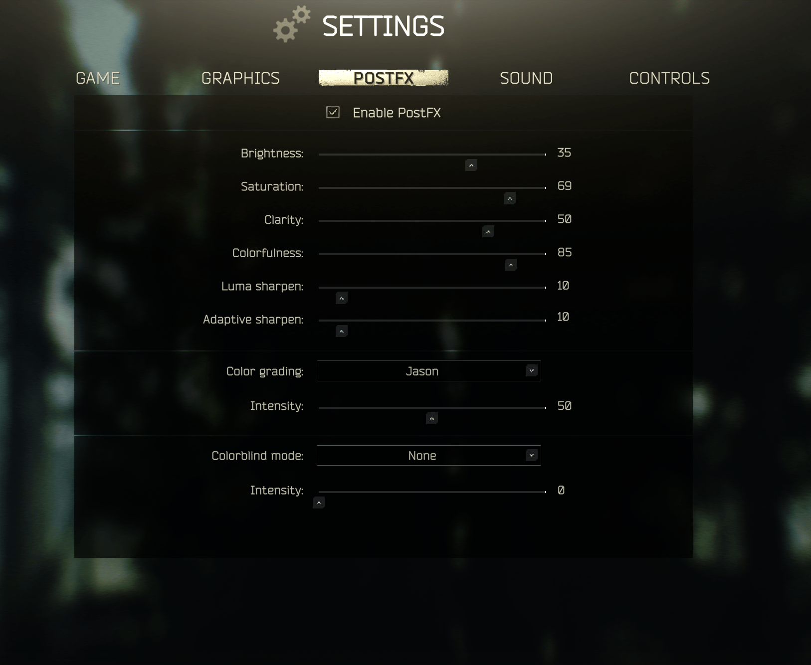 Should I turn off PostFX? It makes Tarkov not greyish (adds vibrance