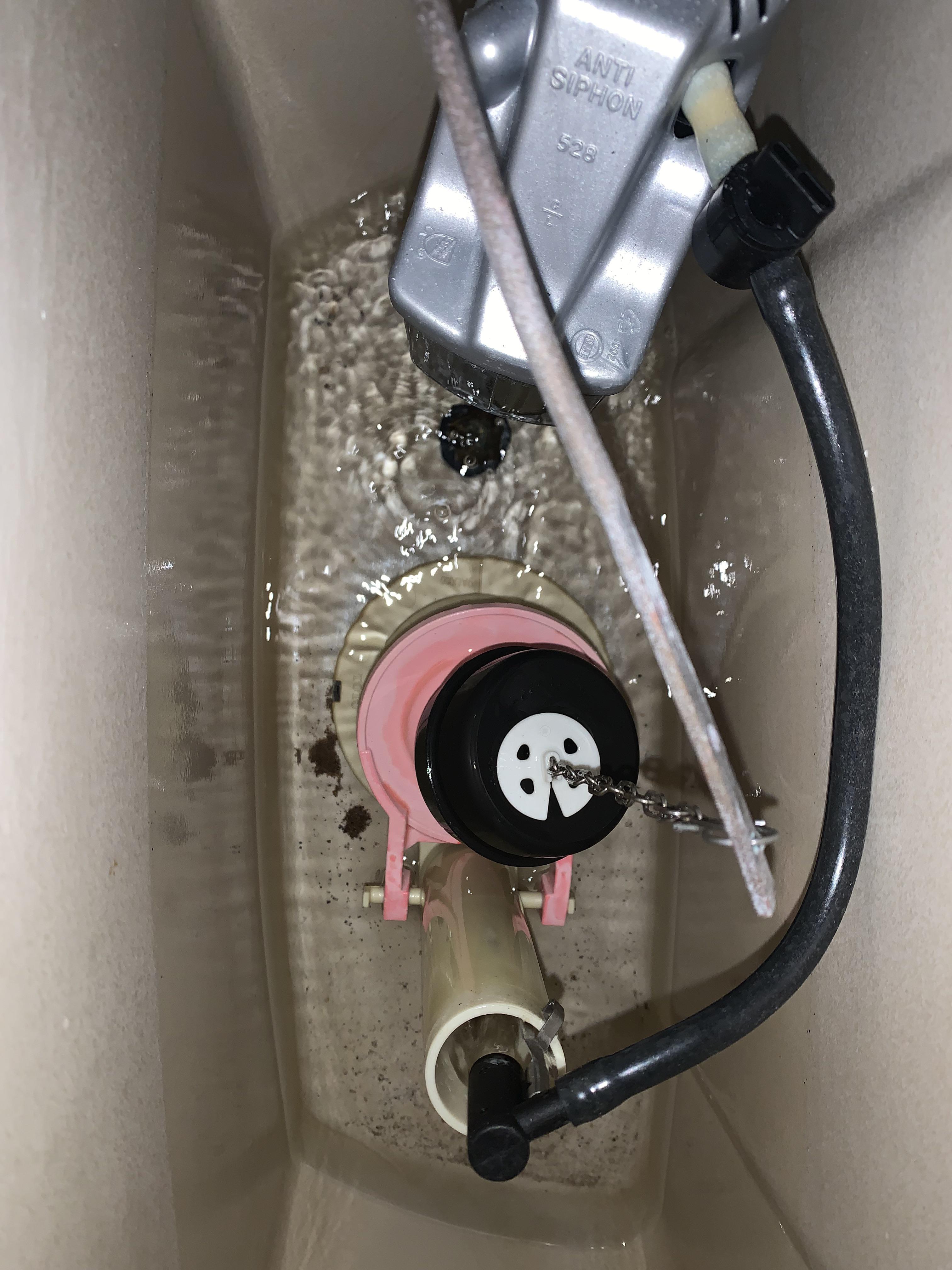 Toto toilet flapper sticking in open position—do I need to buy new parts or is there a way to
