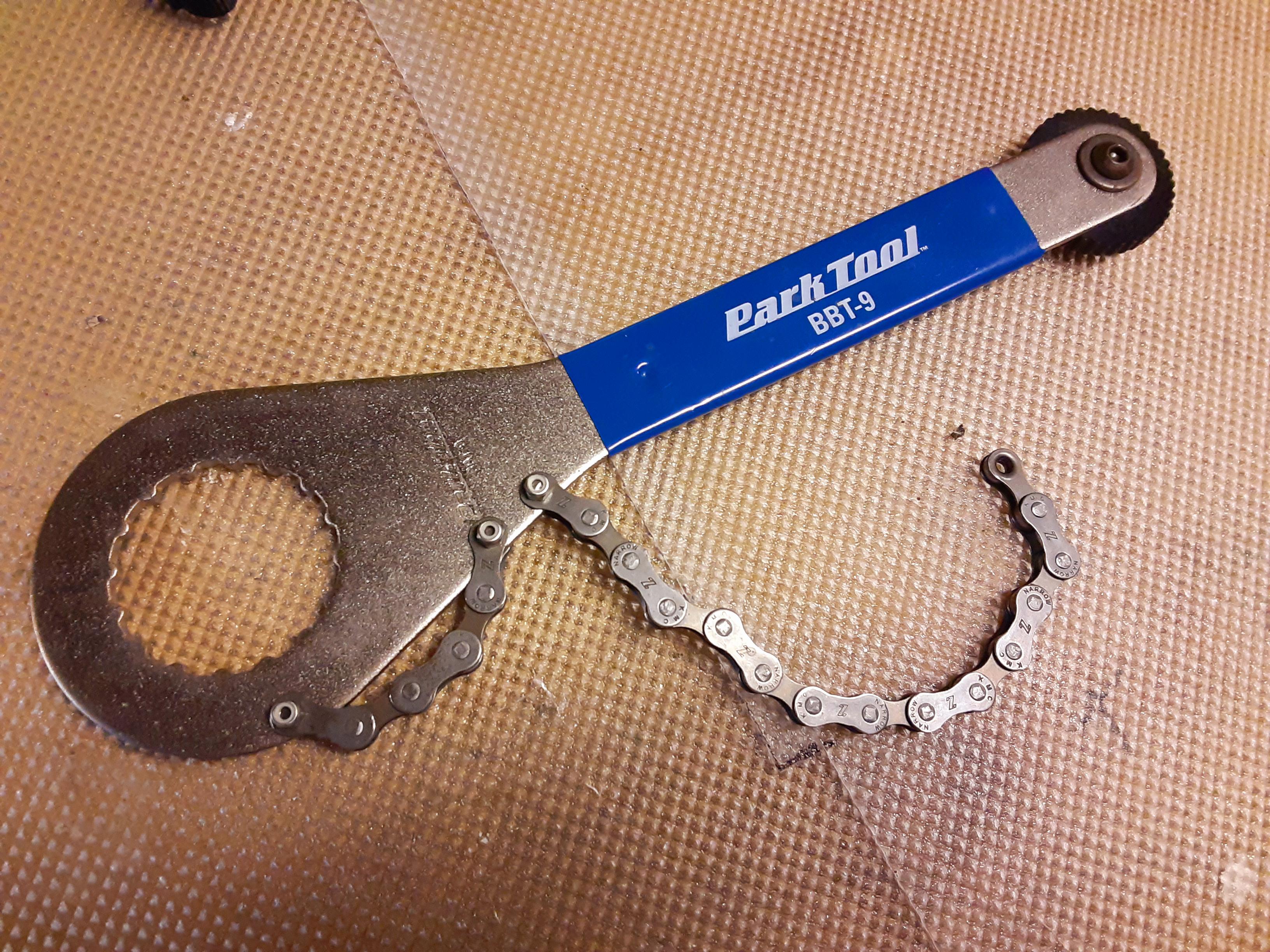 In a fit of frustration, I made my own chain whip out of a bbt9 tool