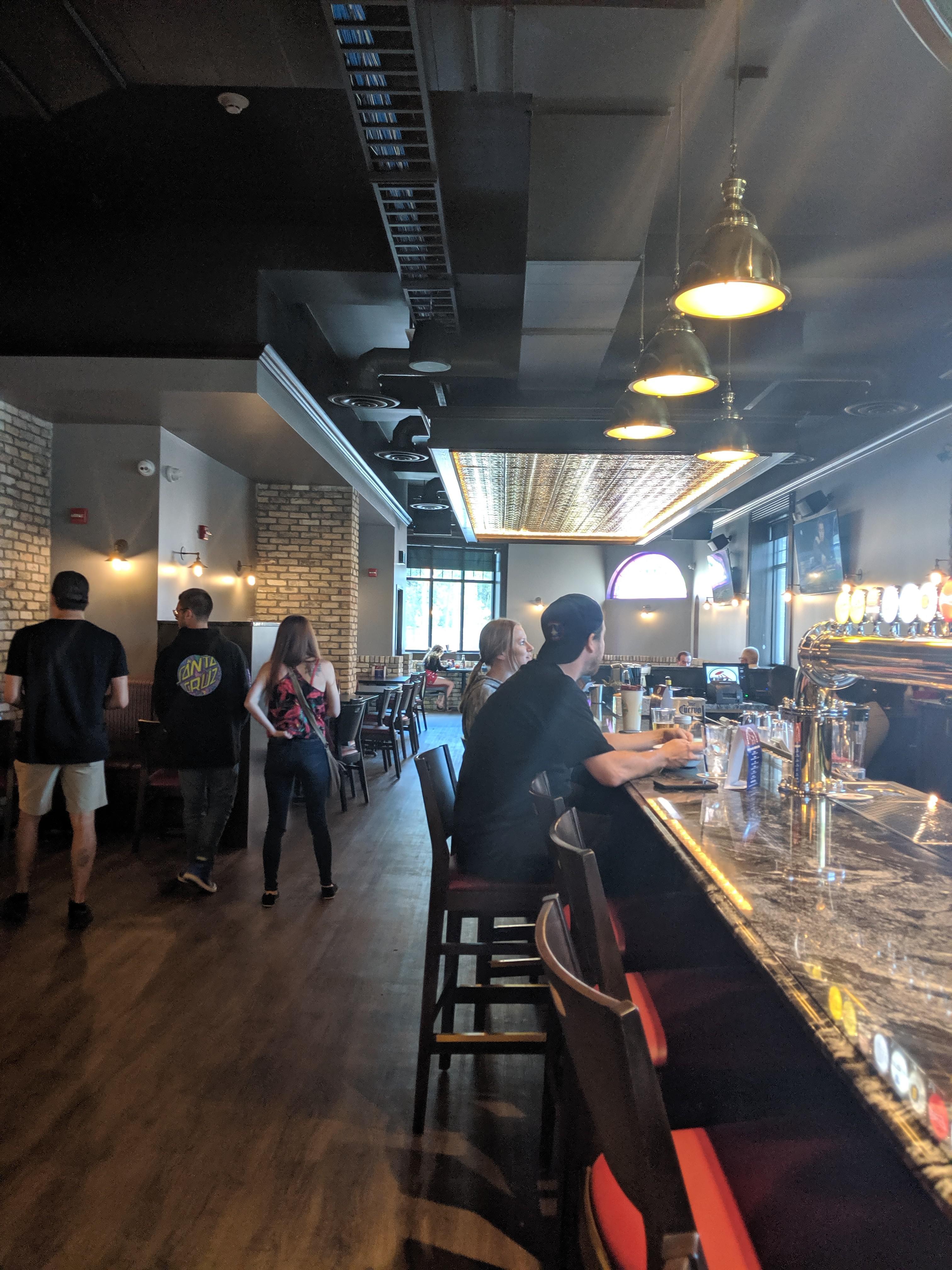 Huge upgrade at the old St. James hotel, new The barstool & bar pub r