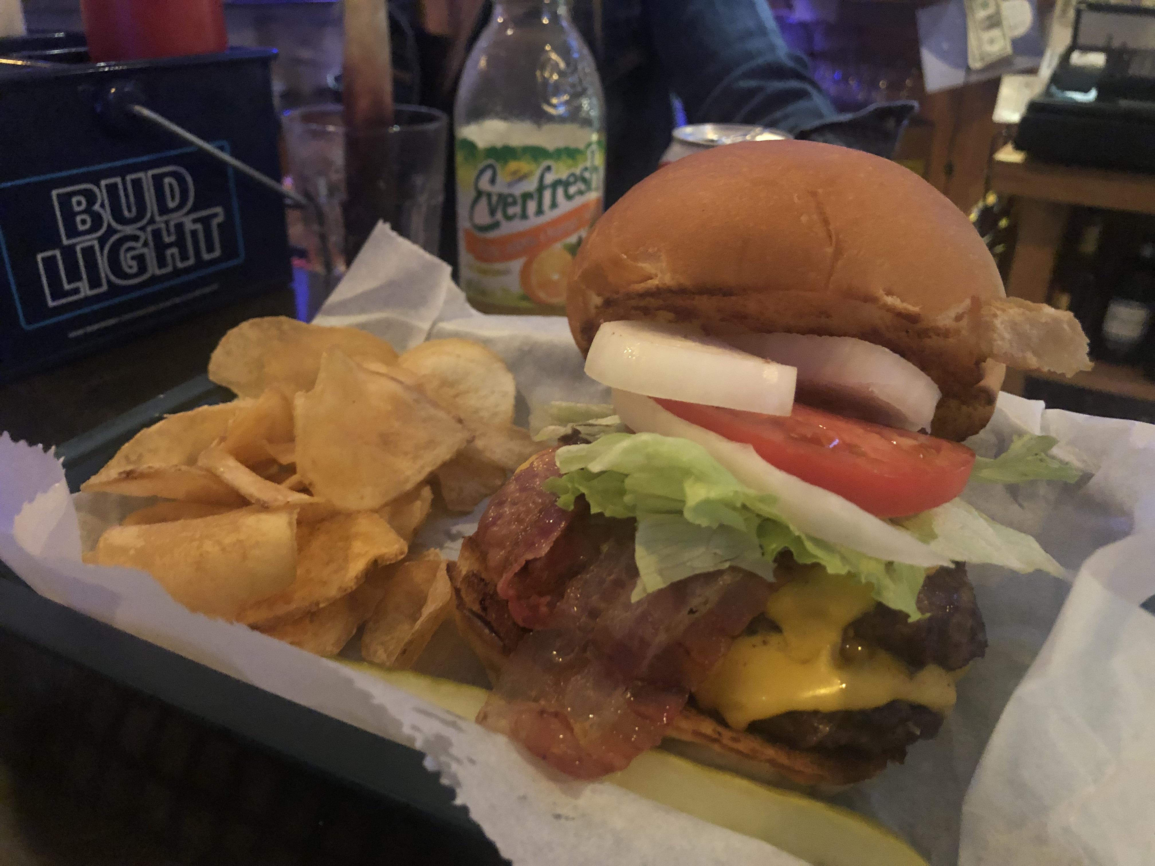 Tiny little bar in Poy Sippi, WI r/cheeseburgers