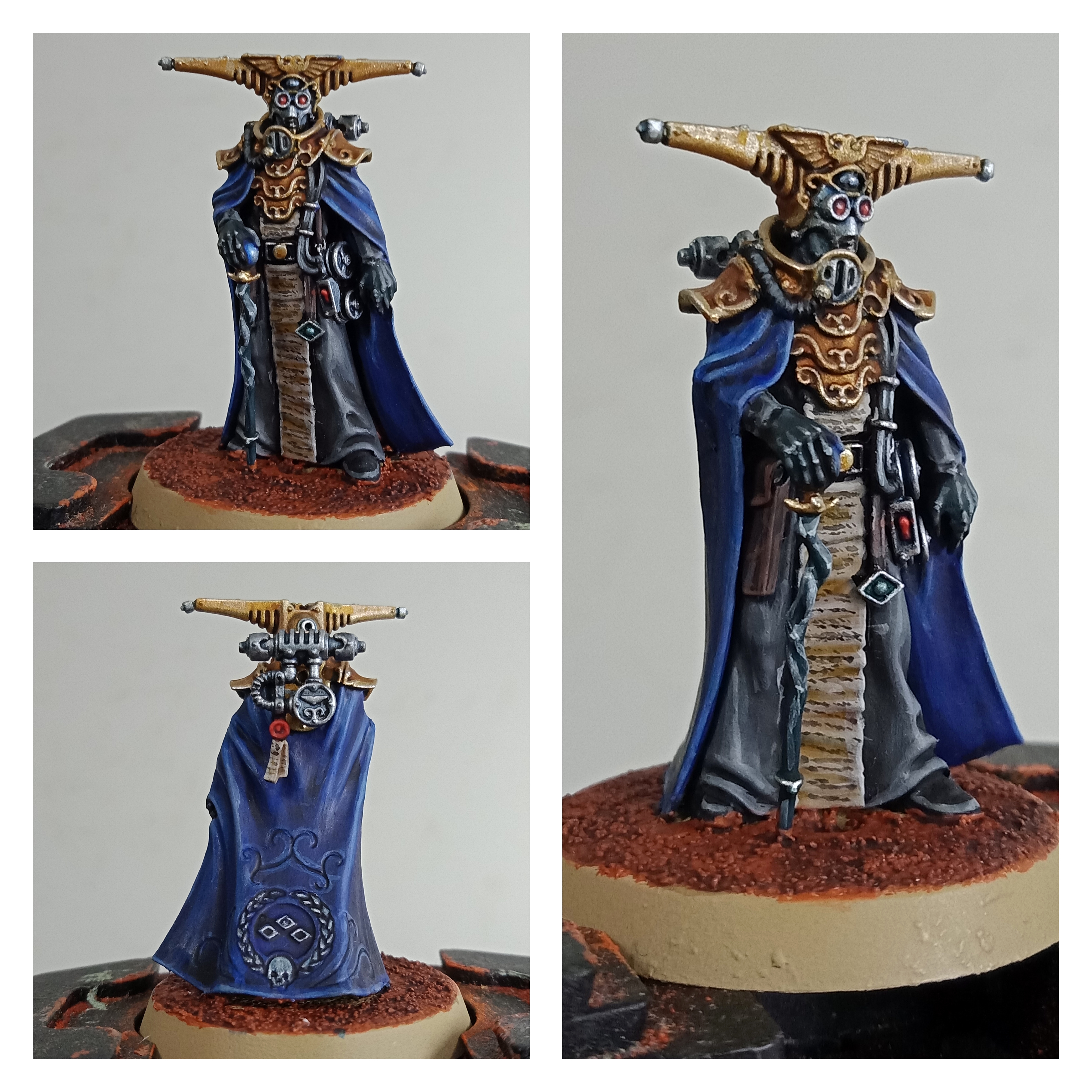 Astropath character from Blackstone Fortress done for now Warhammer