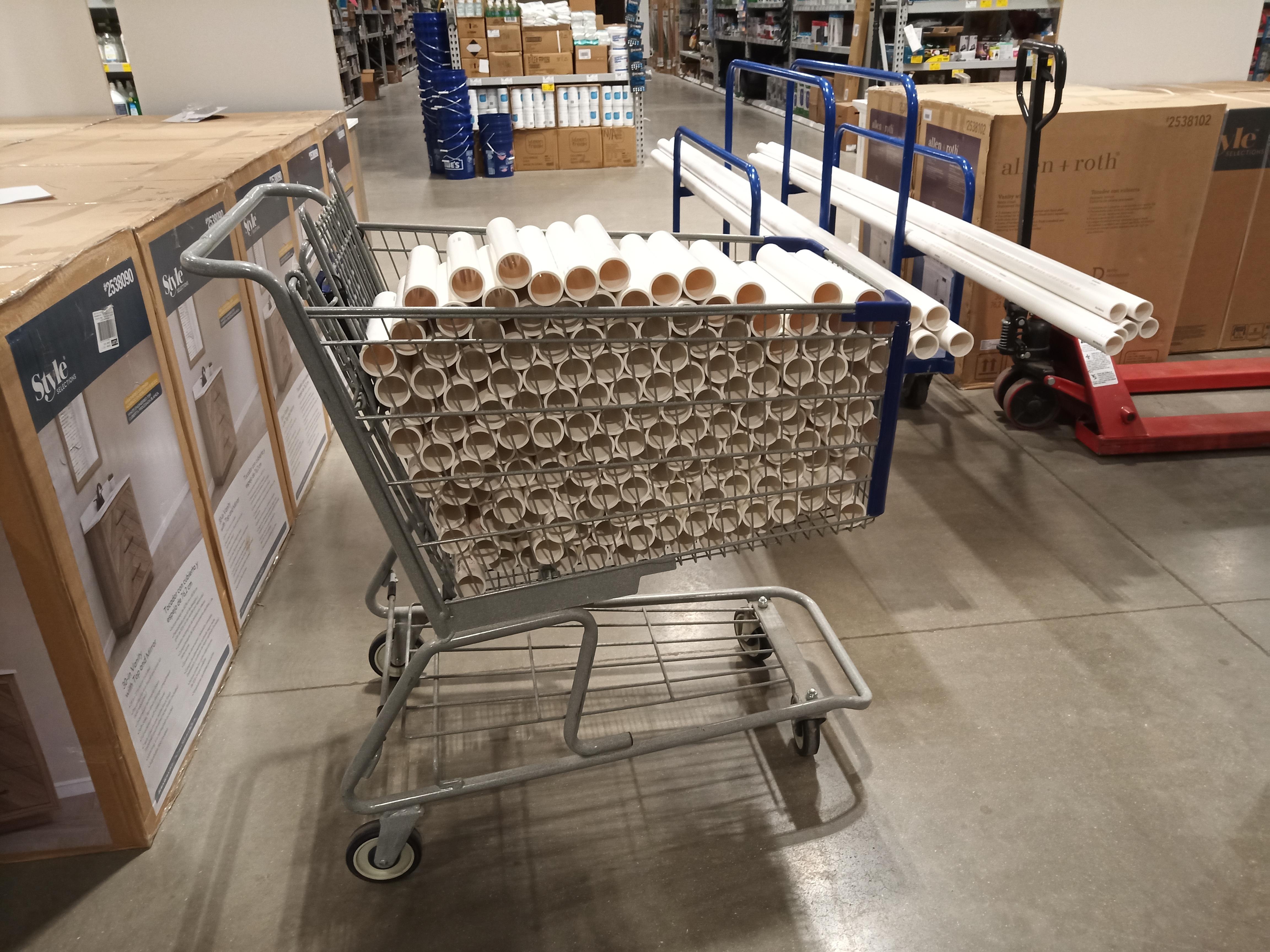 When you agree to cut a "few" pipes for a customer... r/Lowes