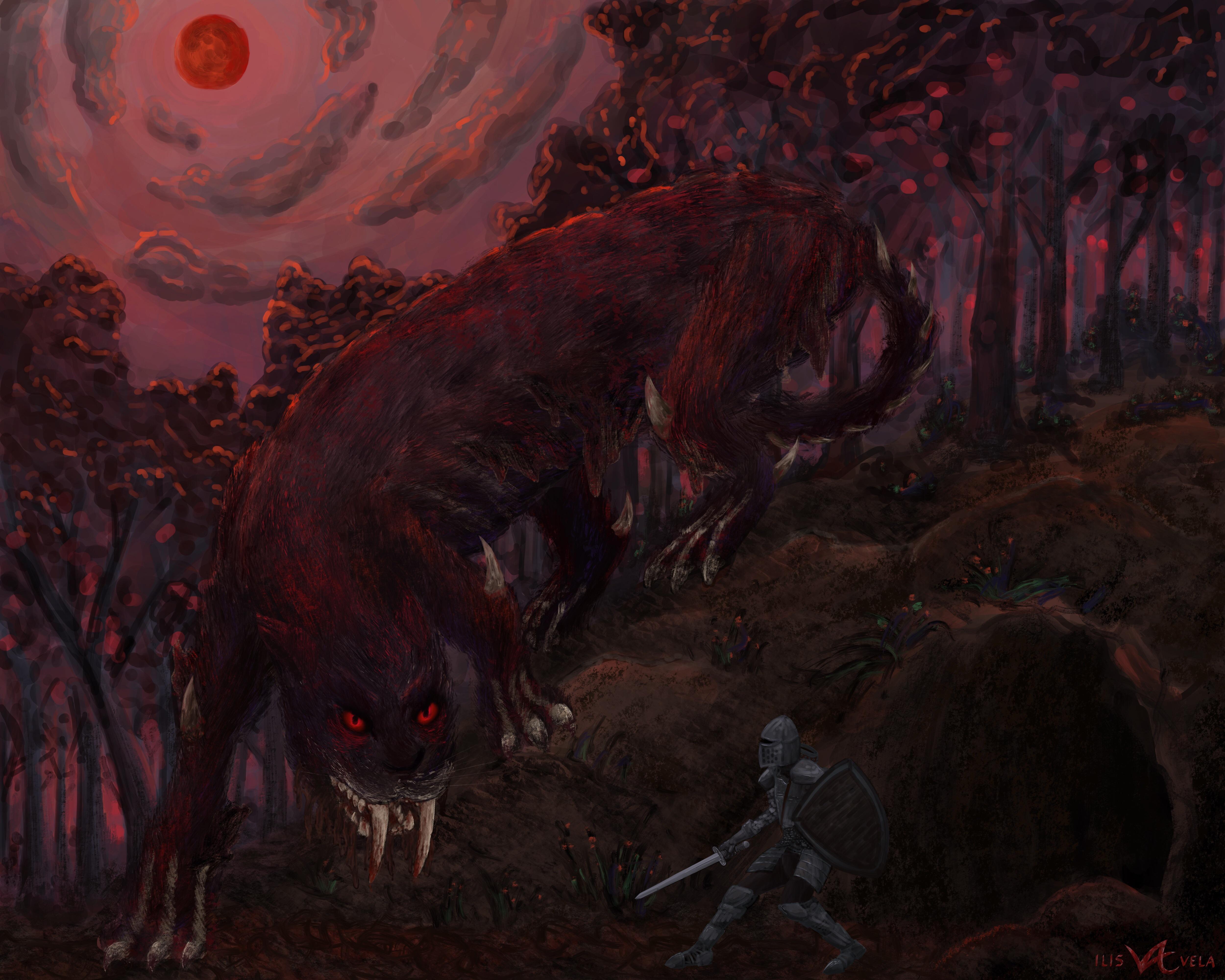 [RF] Malar, God of the Hunt (Beast Form) characterdrawing