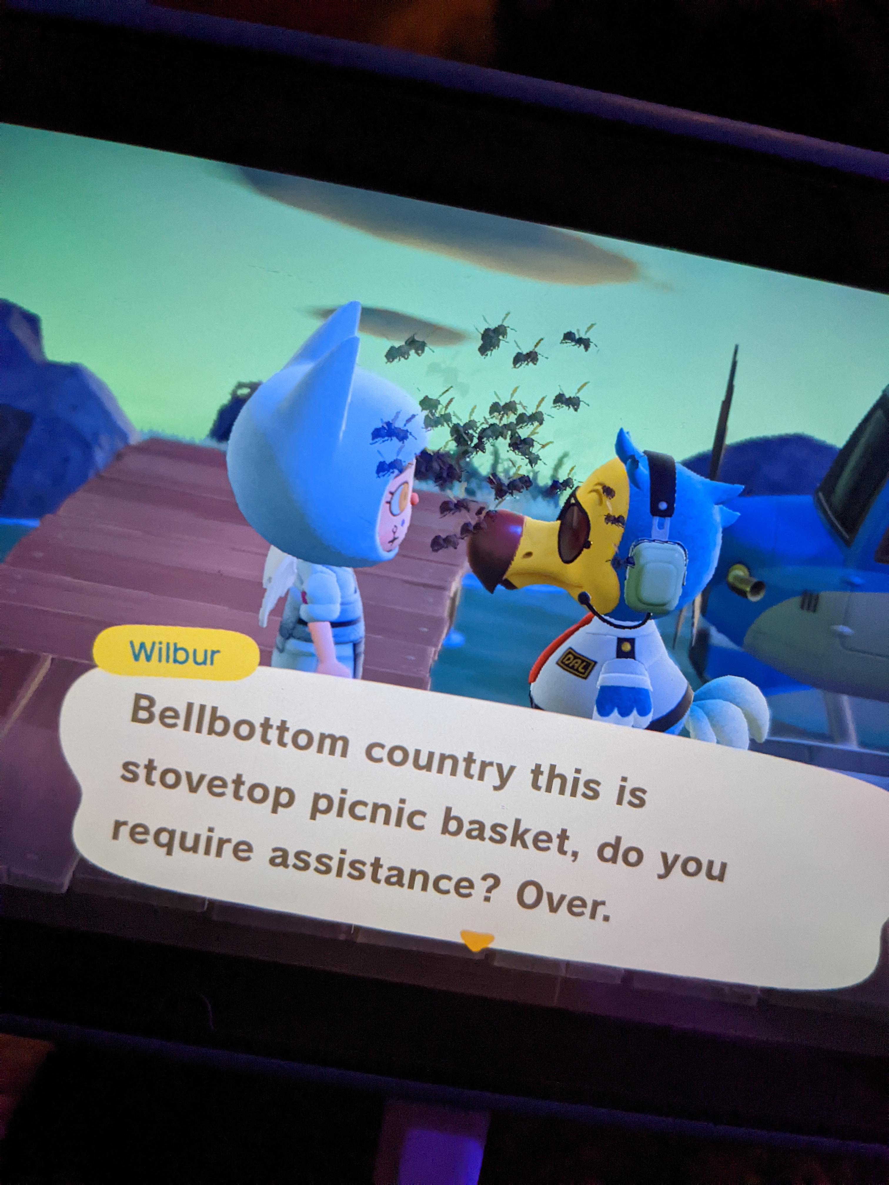 Yes Wilbur. I do need assistance r/acnh