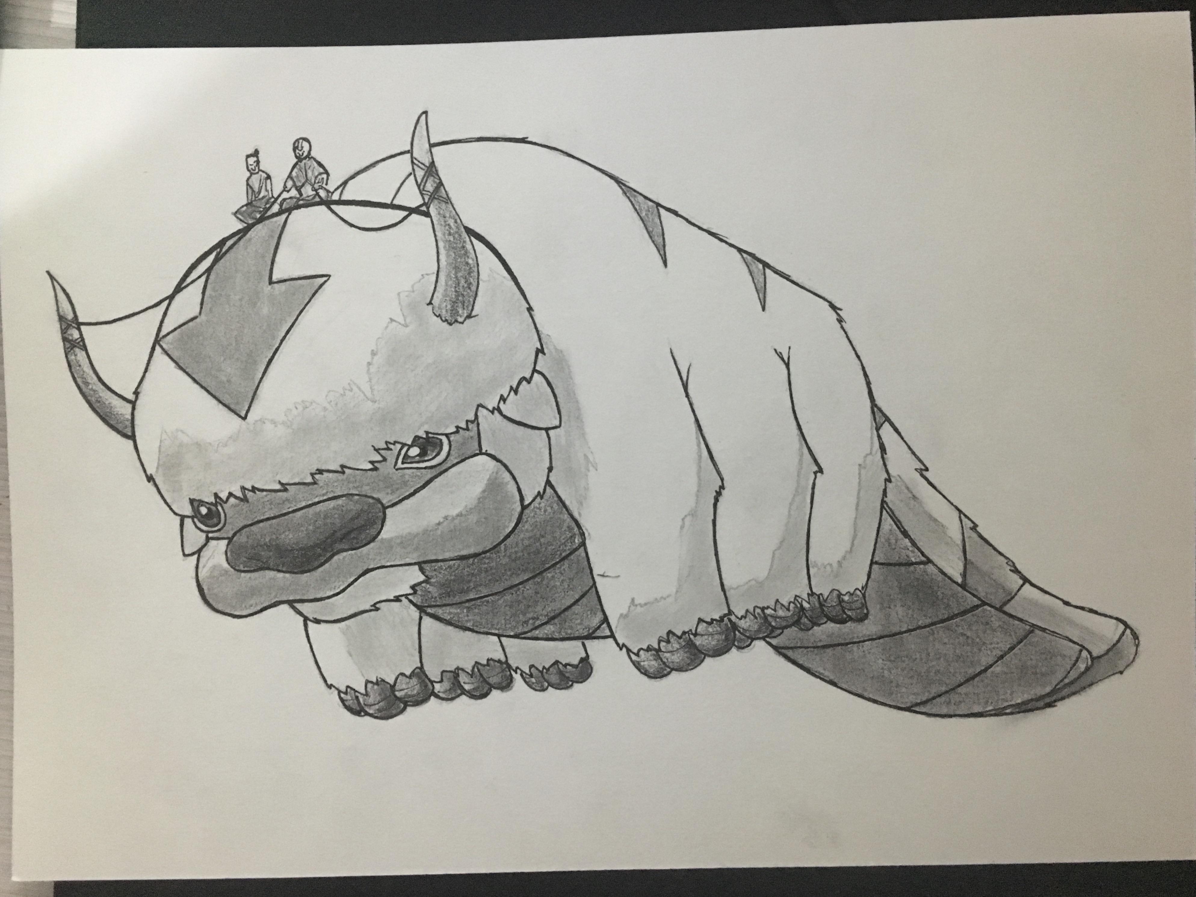 I drew Appa drawing