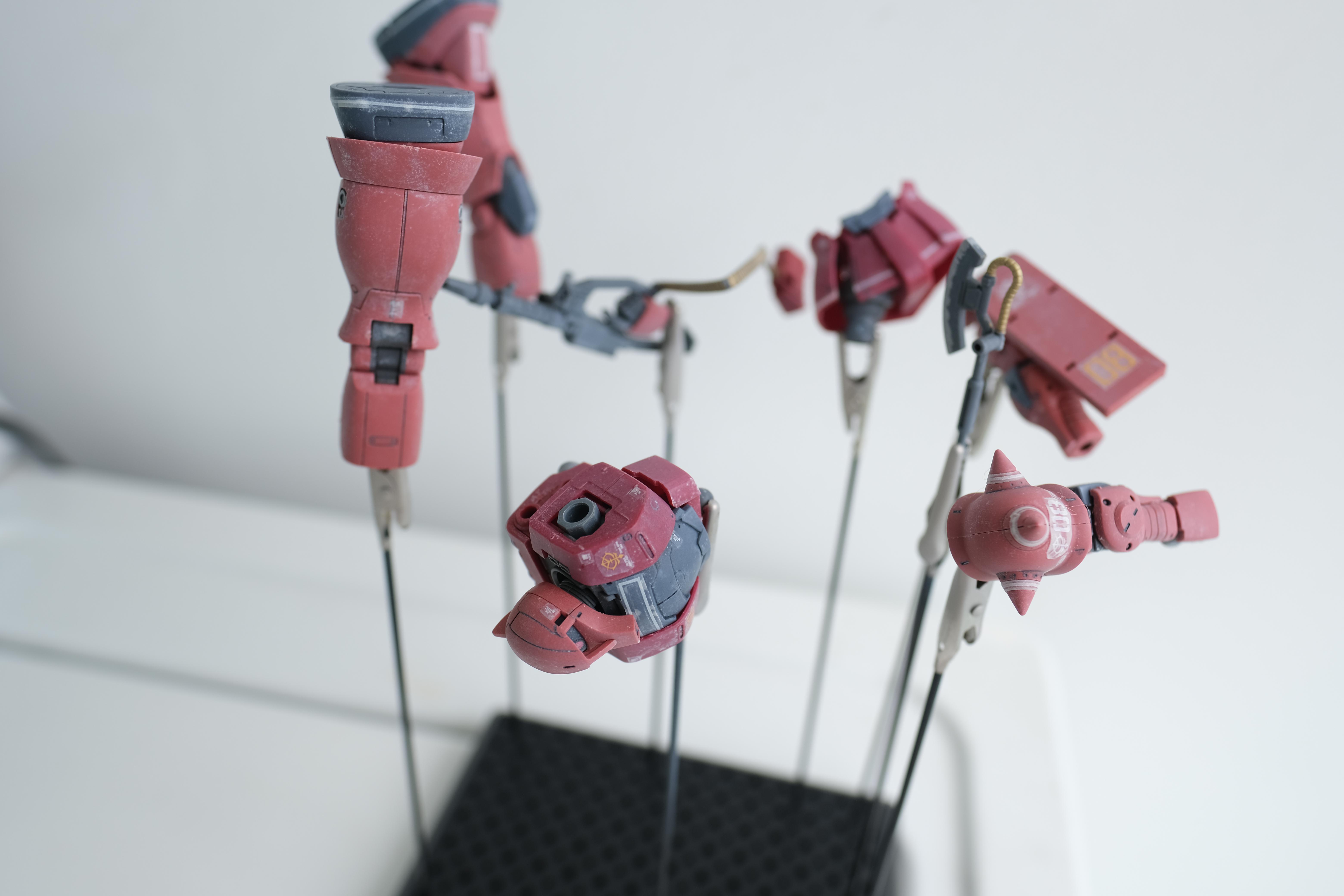 Oh noo, Top Coat Frosting ( r/Gunpla