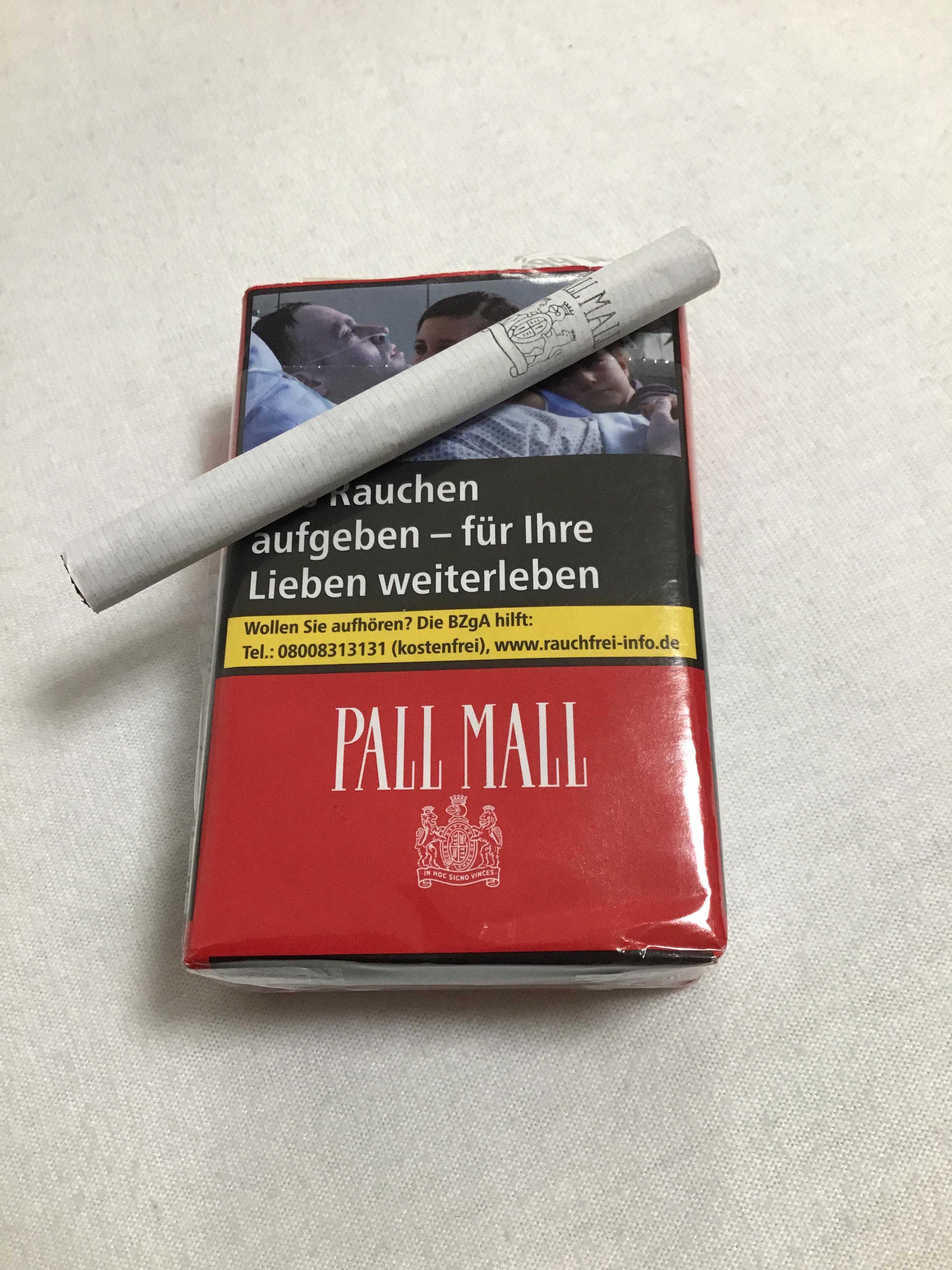 Pall Mall NonFilter from Germany r/Cigarettes